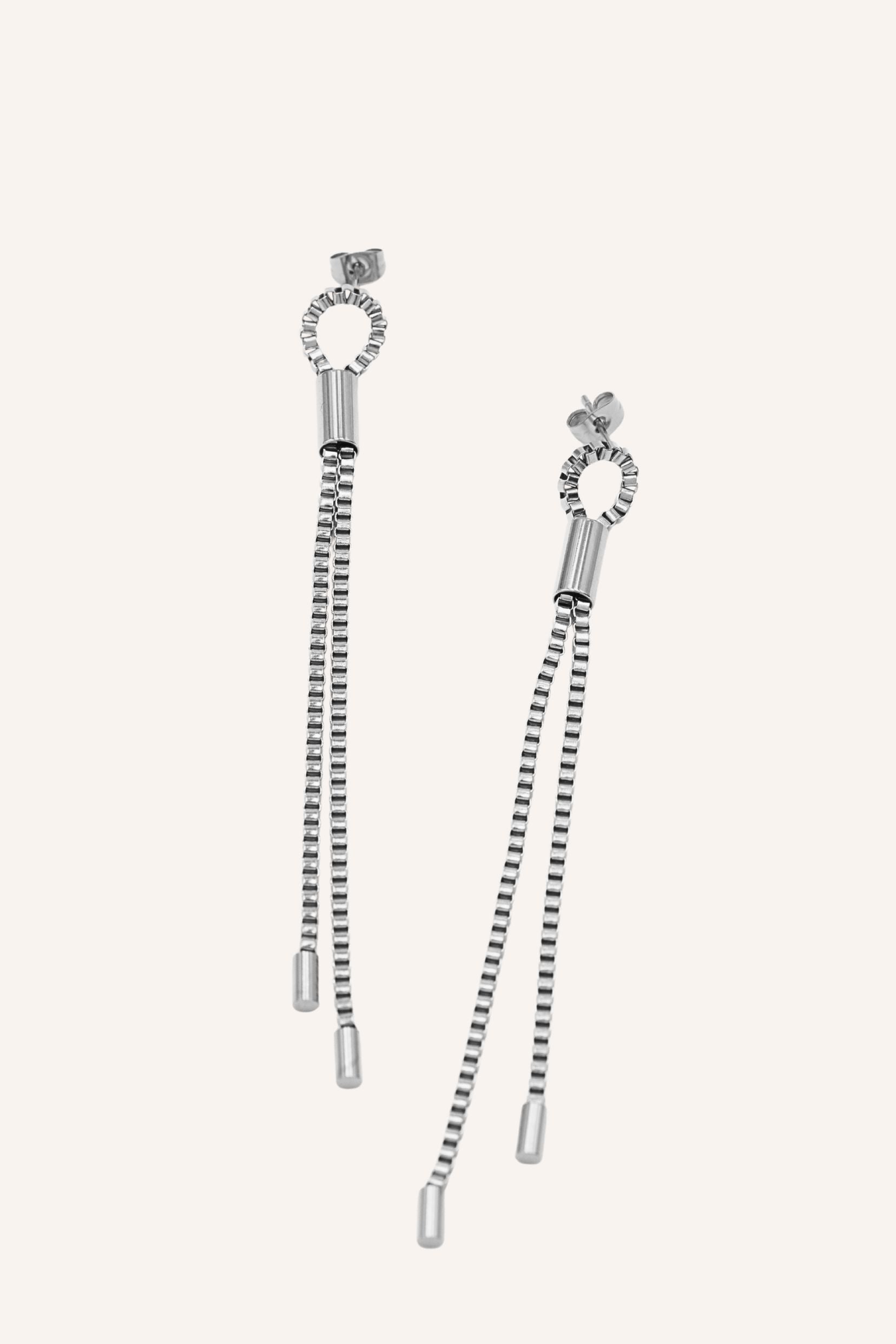 Boucles Bohm Paris - Rosie Boucles d'oreilles à puces Bohm Paris Argenté 