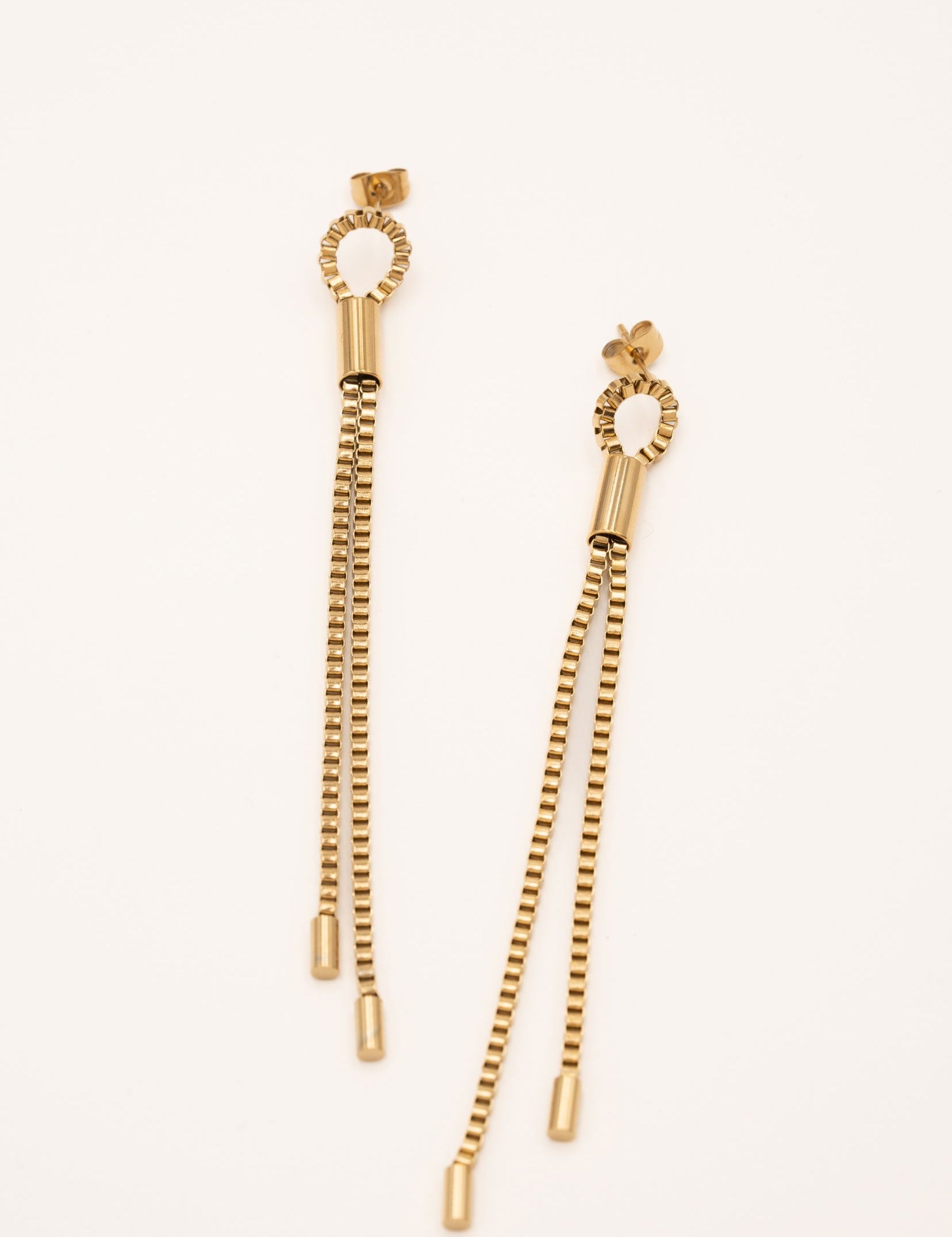 Boucles Bohm Paris - Rosie Boucles d'oreilles à puces Bohm Paris Doré 