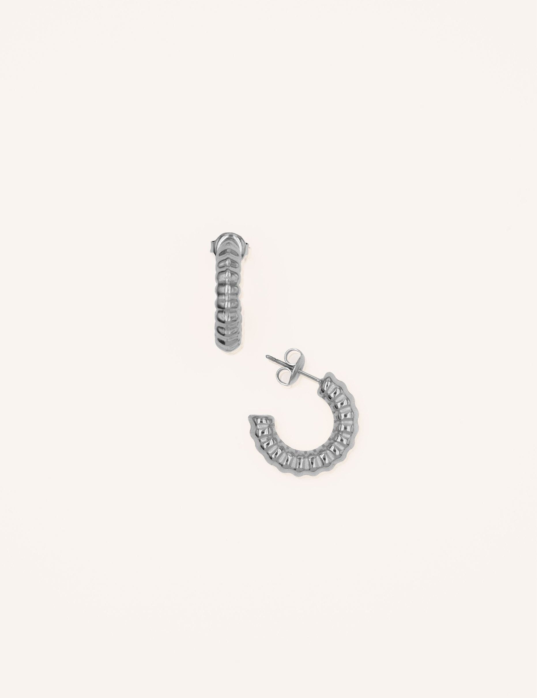 Boucles Bohm Paris - Rylia Boucles d'oreilles type Créoles Bohm Paris Argenté 