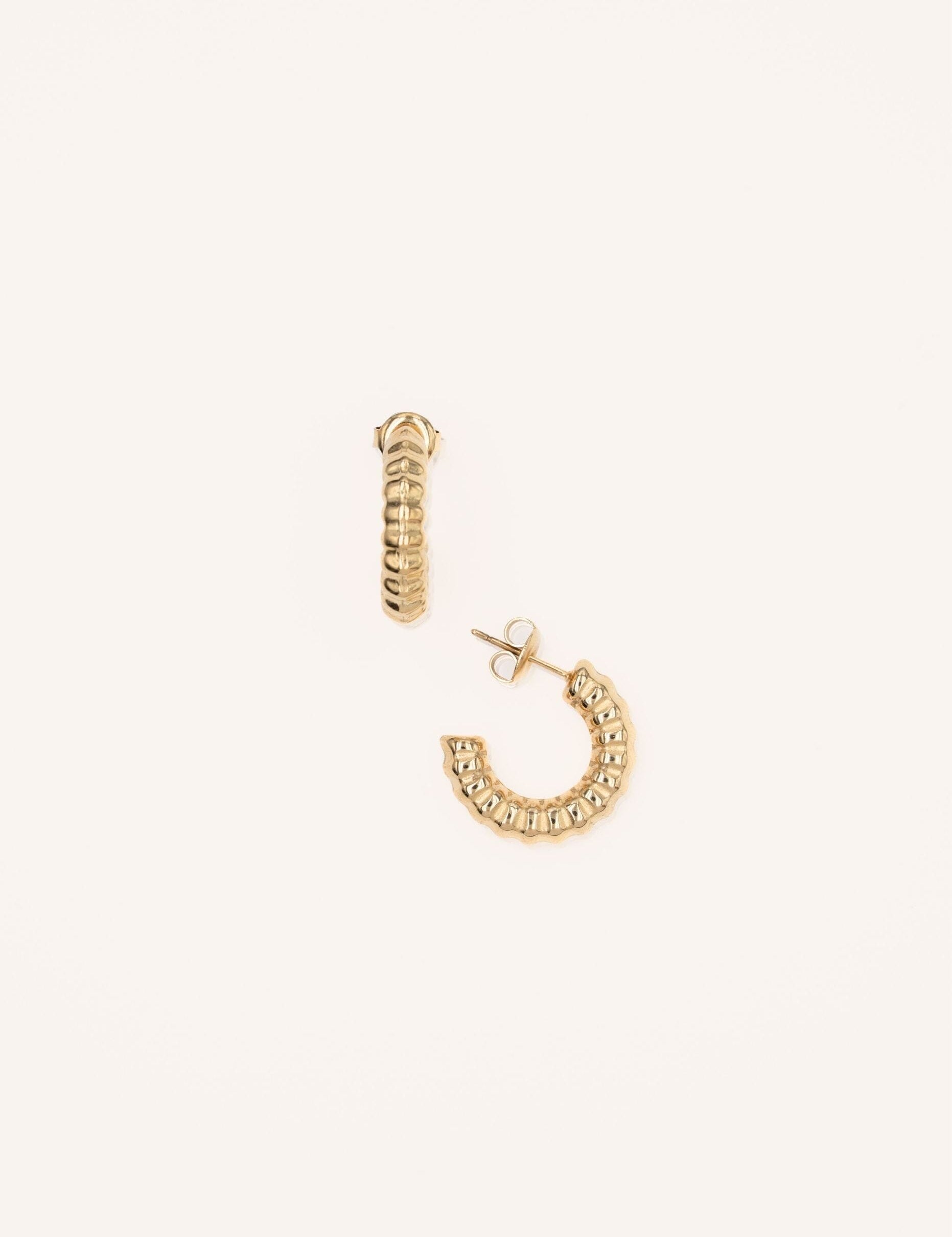 Boucles Bohm Paris - Rylia Boucles d'oreilles type Créoles Bohm Paris Doré 