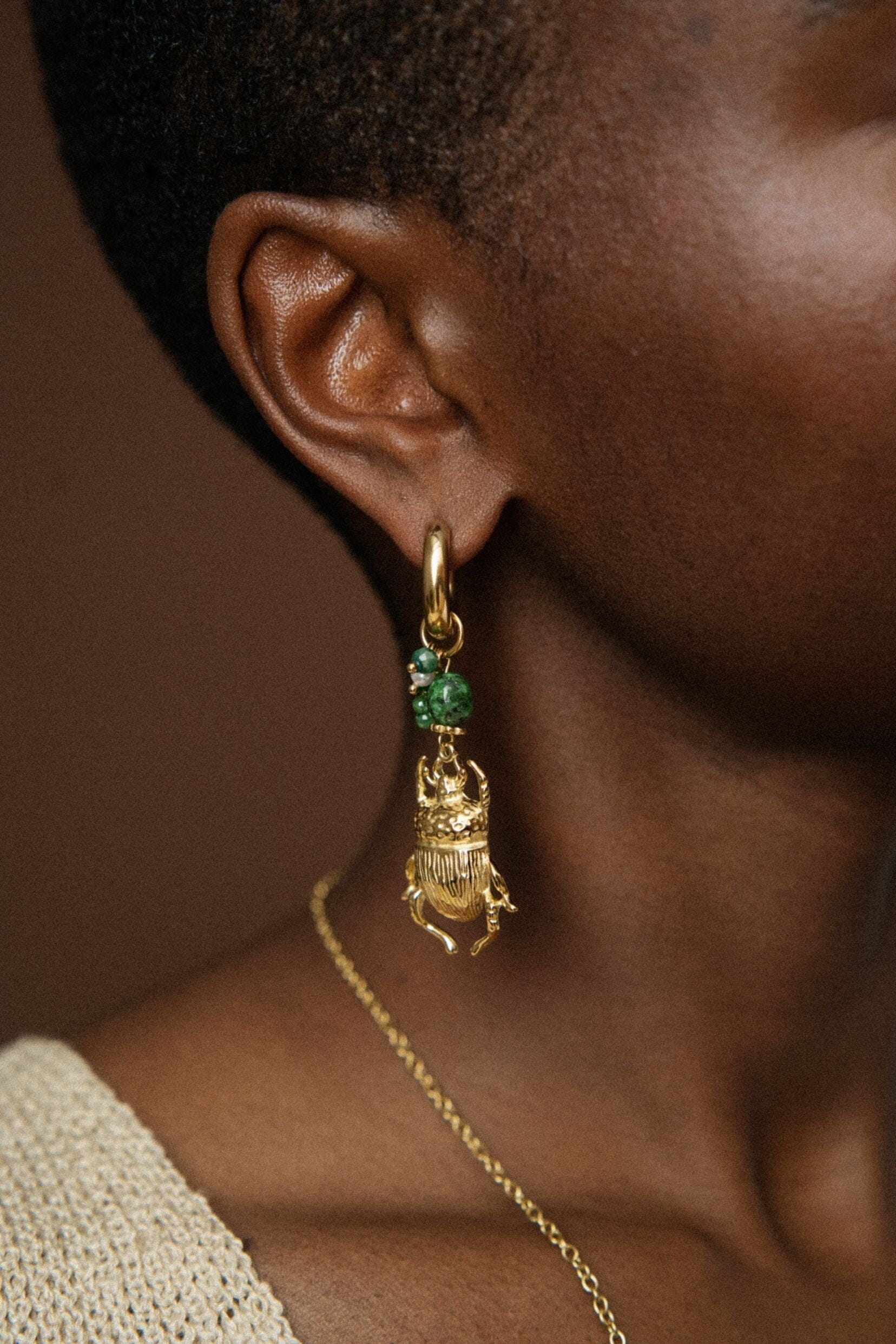 Boucles Bohm Paris - Scaraba Boucles d'oreilles type Créoles Bohm Paris 