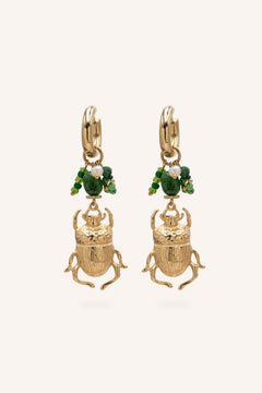 Boucles Bohm Paris - Scaraba Boucles d'oreilles type Créoles Bohm Paris Doré 