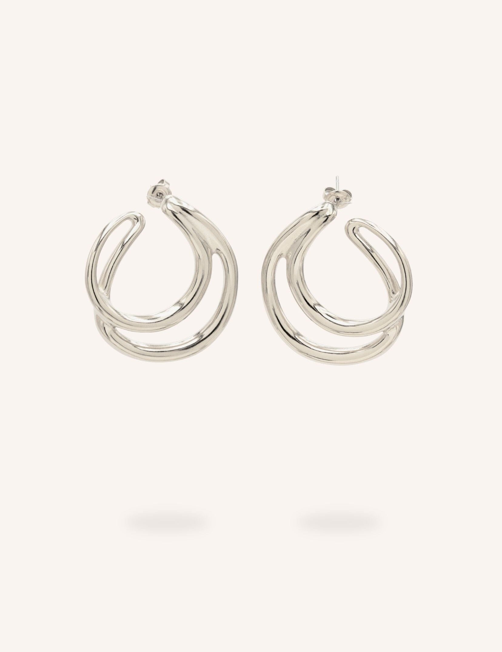 Boucles Bohm Paris - Sélane Boucles d'oreilles à puces Bohm Paris Argenté 