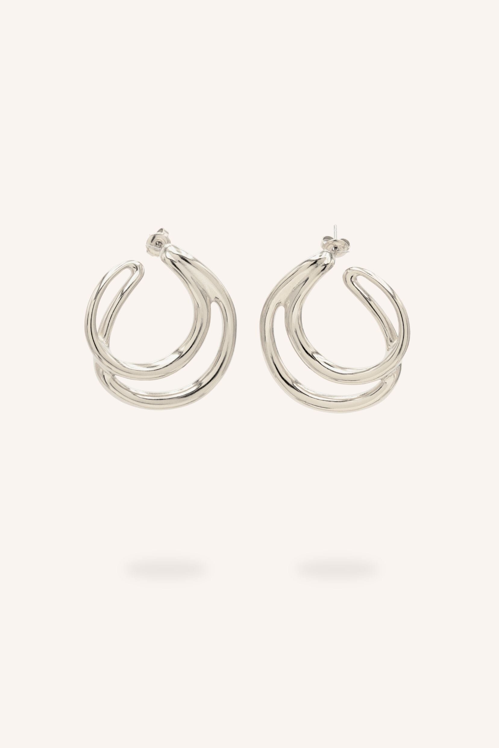 Boucles Bohm Paris - Sélane Boucles d'oreilles à puces Bohm Paris Argenté 