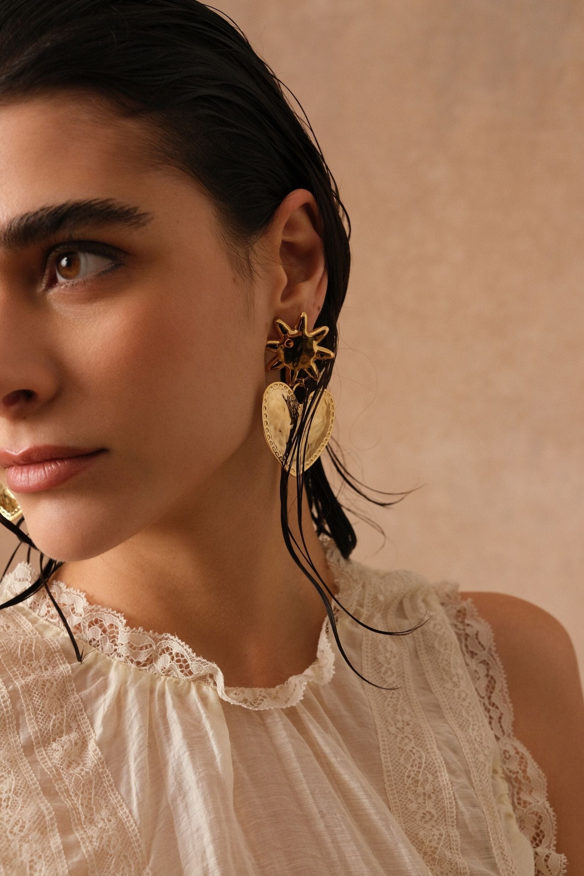 Boucles Bohm Paris - Selmya Boucles d'oreilles pendantes Bohm Paris 