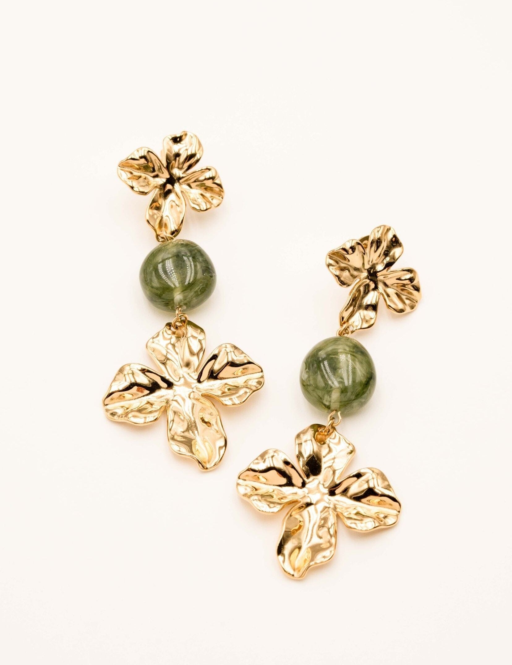 Boucles Bohm Paris - Sibylle Boucles D'oreilles Bohm Paris Vert acétate 