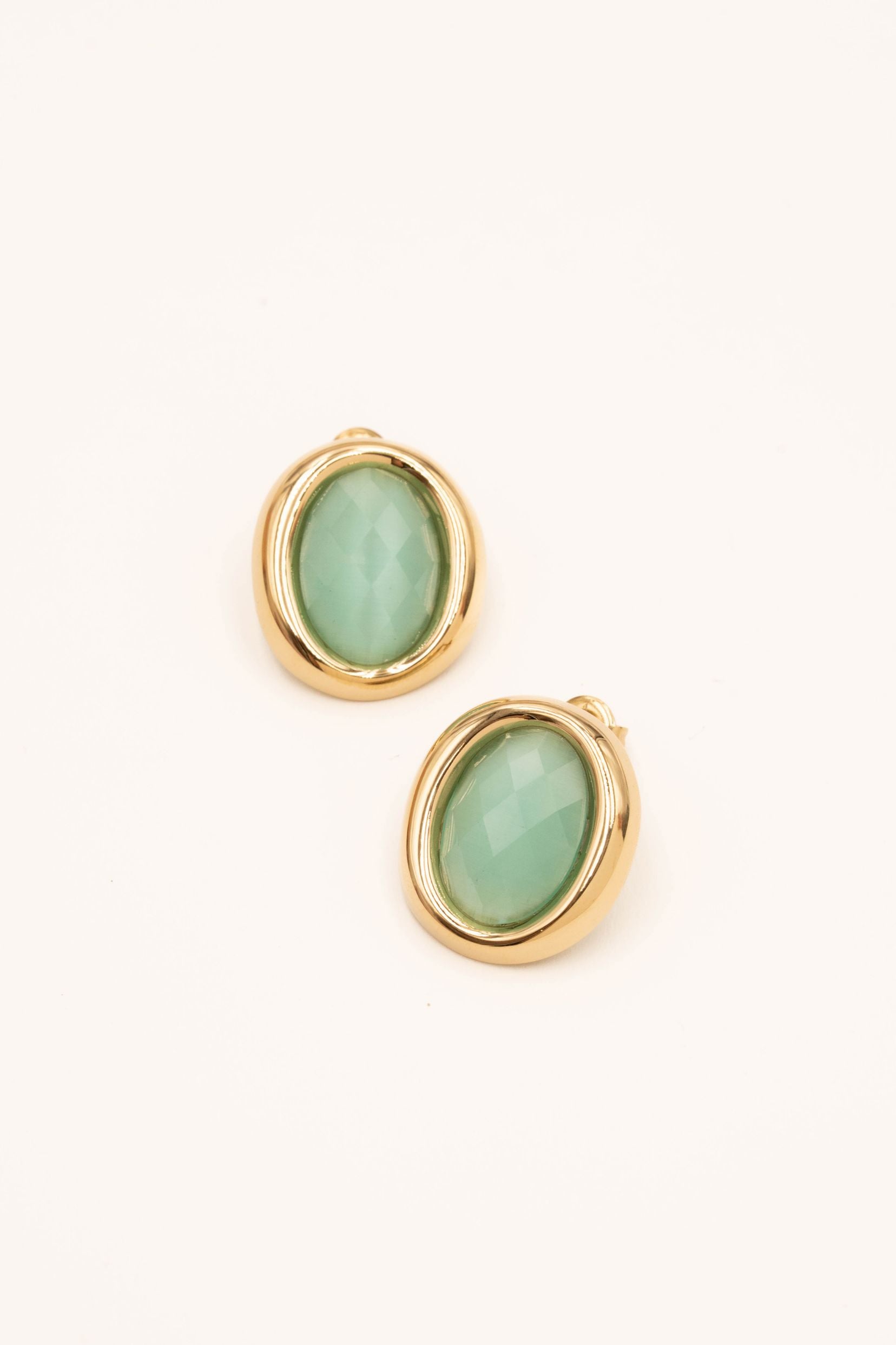 Boucles Bohm Paris - Siris Boucles d'oreilles à Puces Bohm Paris Aventurine 