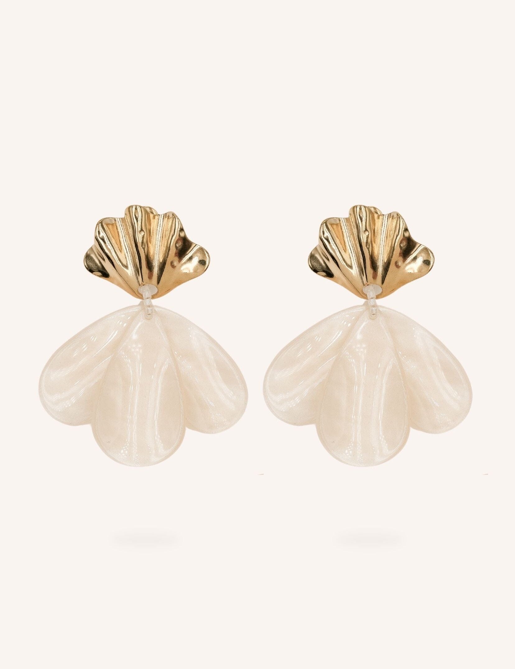 Boucles Bohm Paris - Sohéa Boucles d'oreilles pendantes Bohm Paris Beige 