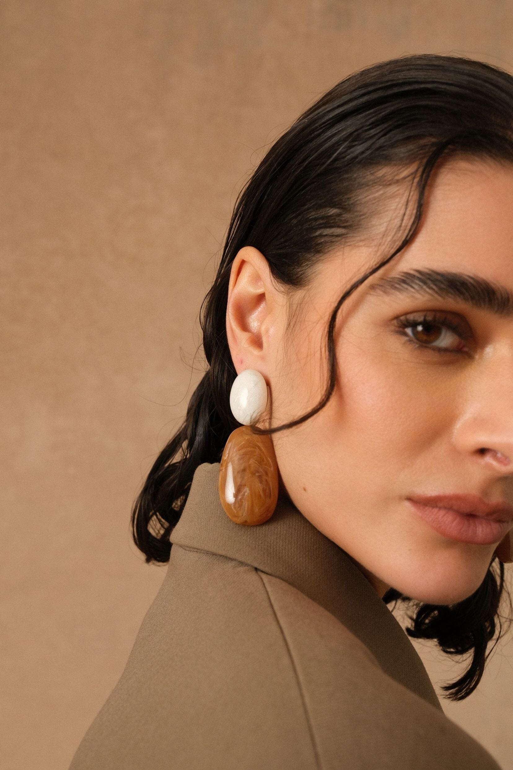 Boucles Bohm Paris - Soléandre Boucles d'oreilles pendantes Bohm Paris 