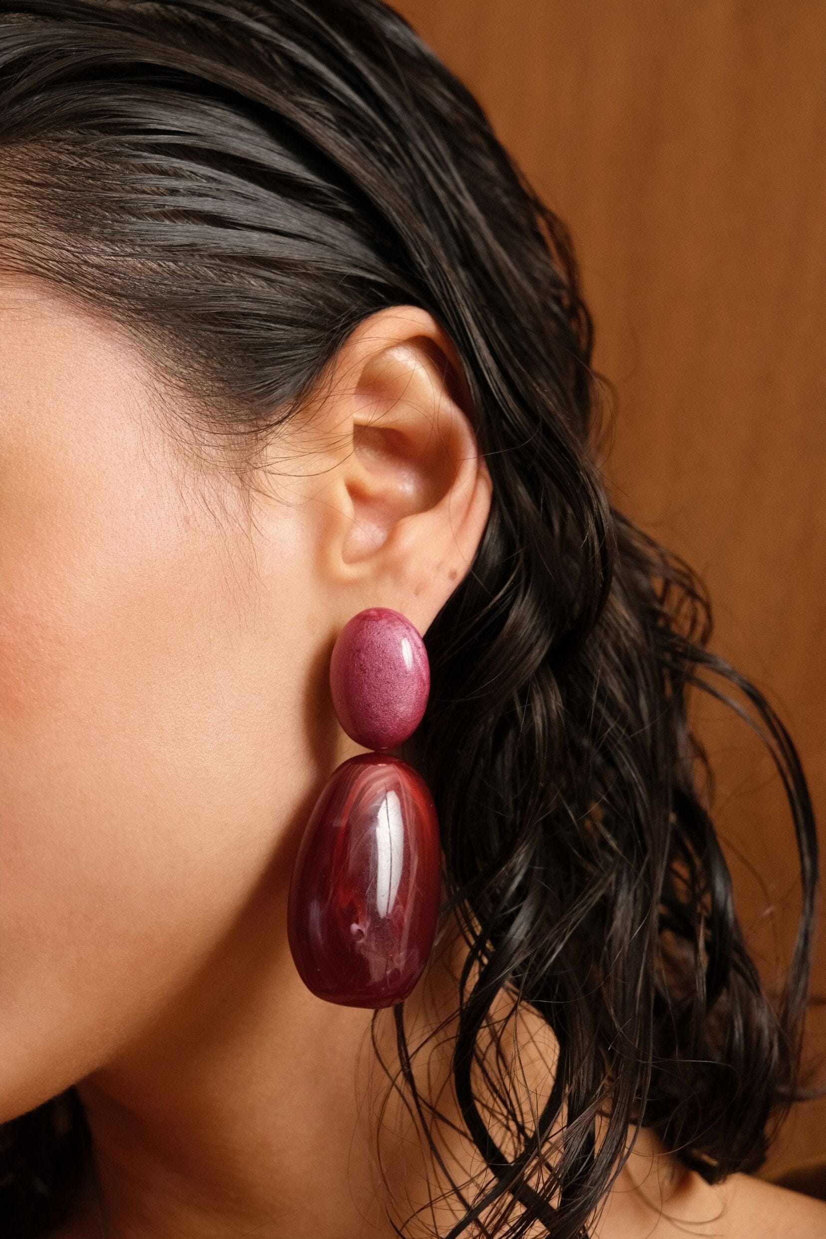 Boucles Bohm Paris - Soléandre Boucles d'oreilles pendantes Bohm Paris 