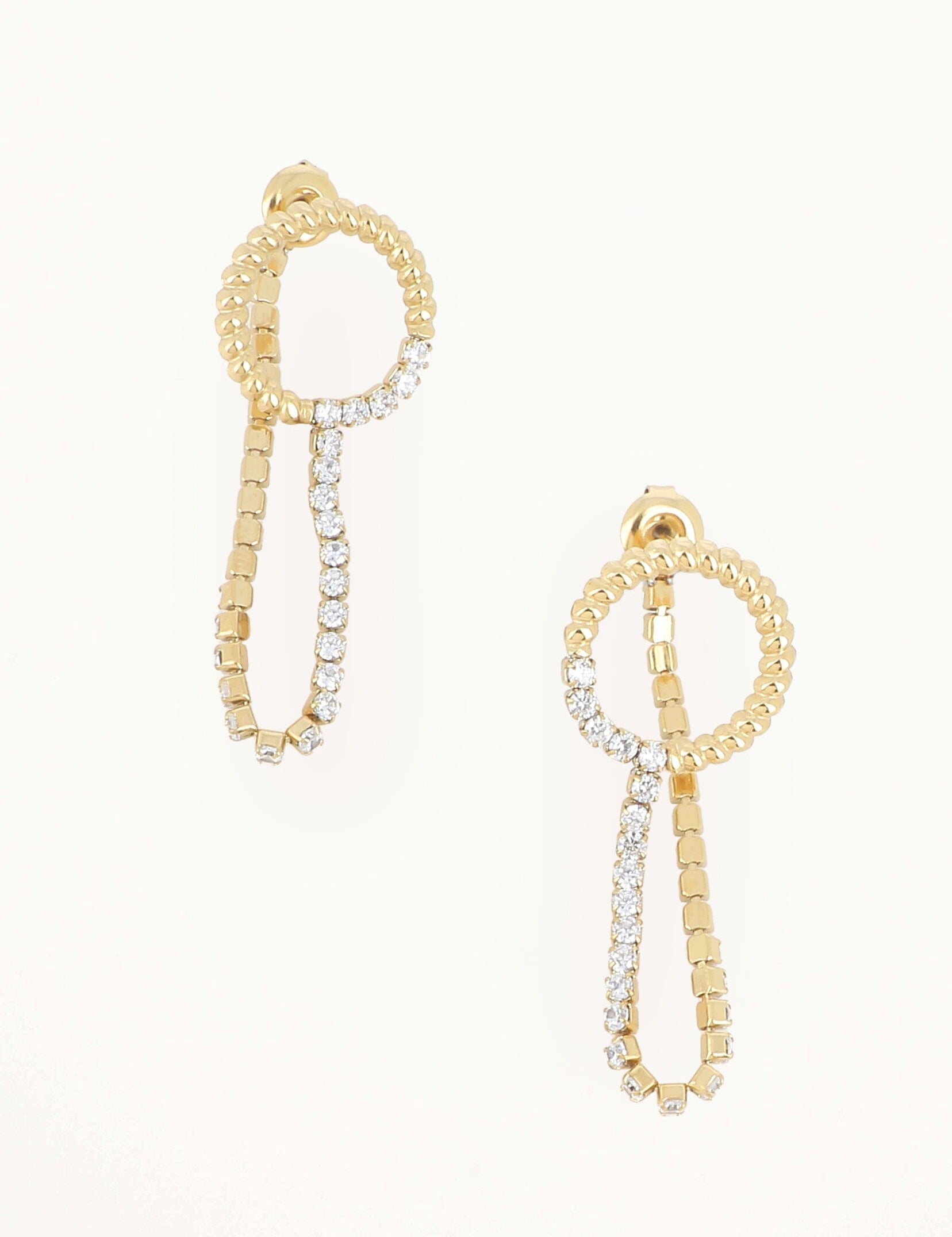 Boucles Bohm Paris - Solèna Boucles D'oreilles Bohm Paris Doré 