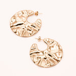 Boucles Bohm Paris - Soléna Boucles d'oreilles Créoles Bohm Paris Doré 