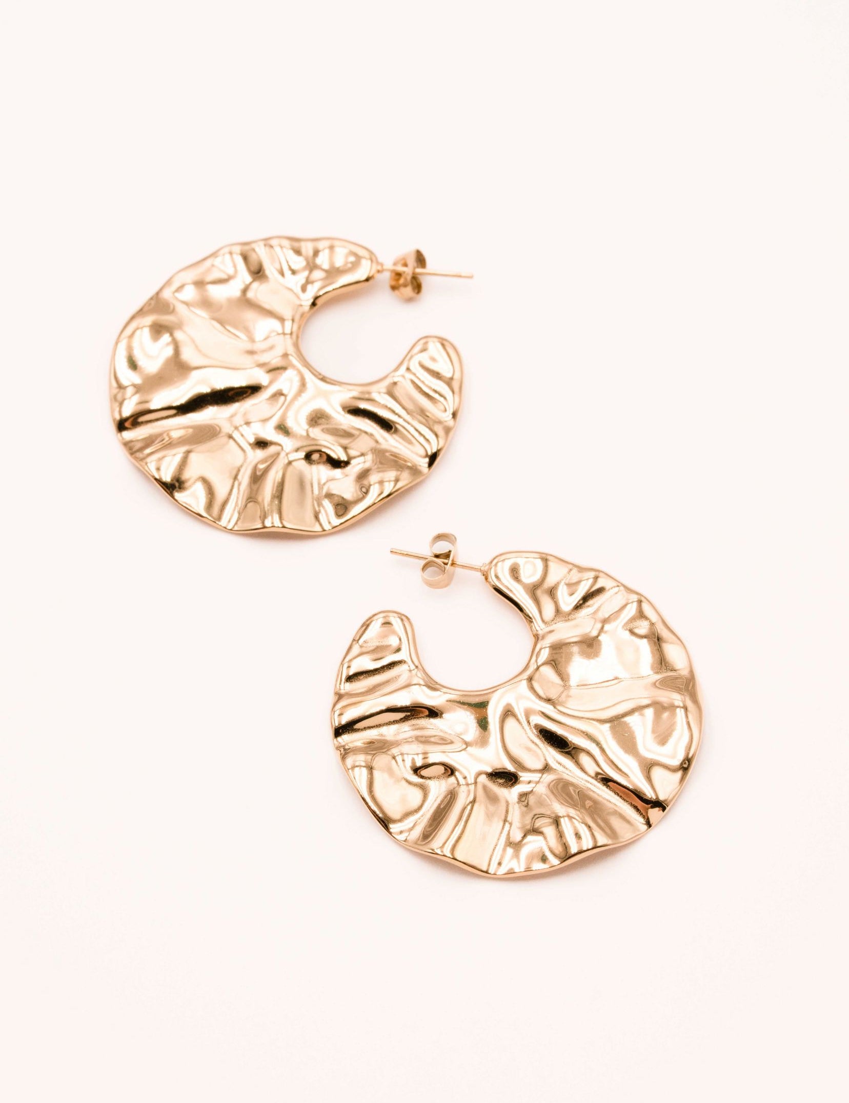 Boucles Bohm Paris - Soléna Boucles d'oreilles Créoles Bohm Paris Doré 