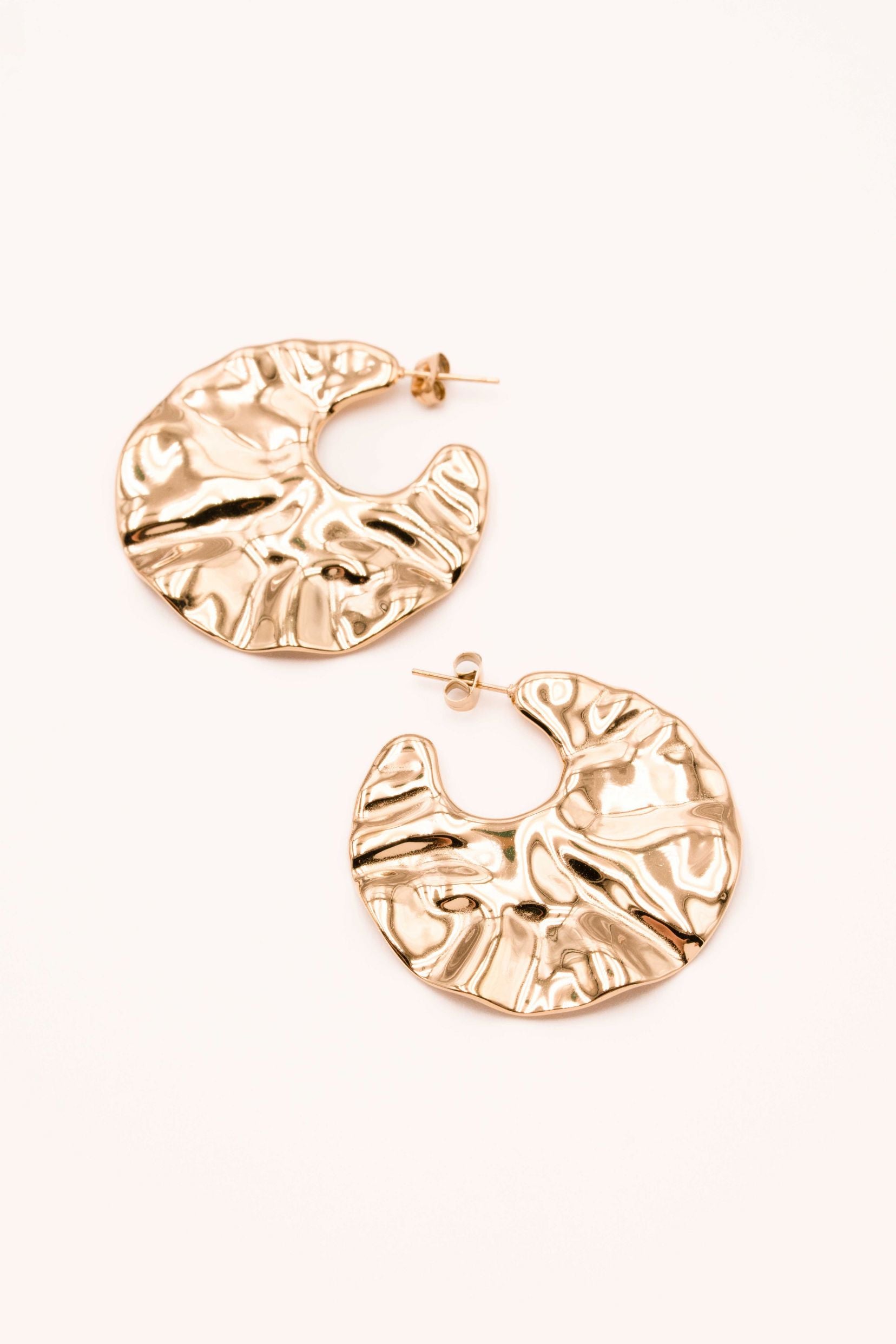 Boucles Bohm Paris - Soléna Boucles d'oreilles Créoles Bohm Paris Doré 