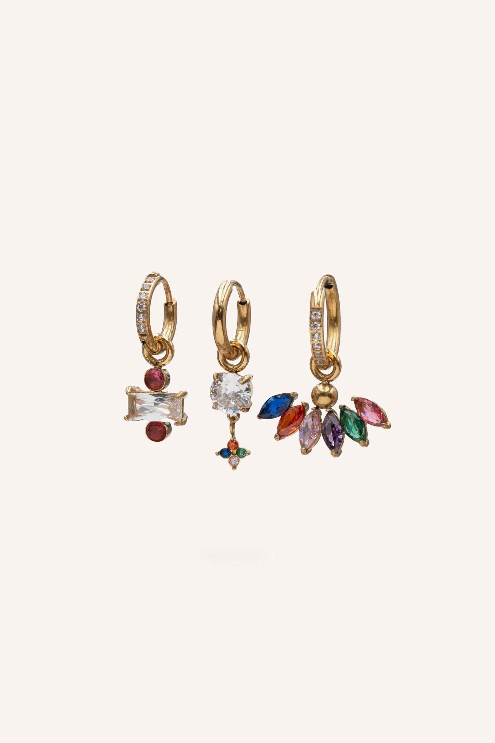 Boucles Bohm Paris - Solenya Boucles d'oreilles type Créoles Bohm Paris Multi 