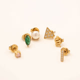Boucles Bohm Paris - Solina Boucles d'oreilles à Puces Bohm Paris Doré 