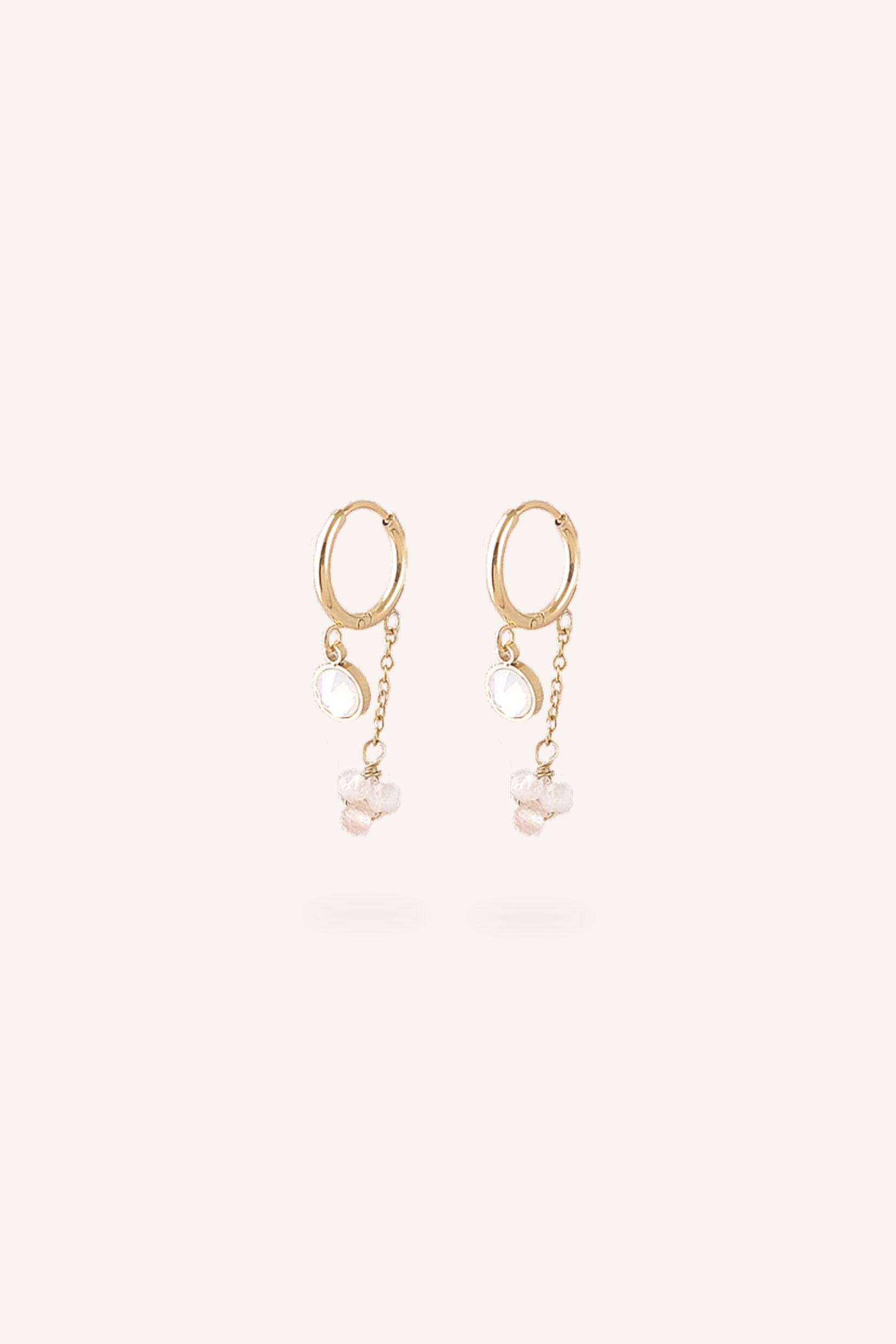 Boucles Bohm Paris - Soly Boucles d'oreilles Bohm Paris Agate beige 