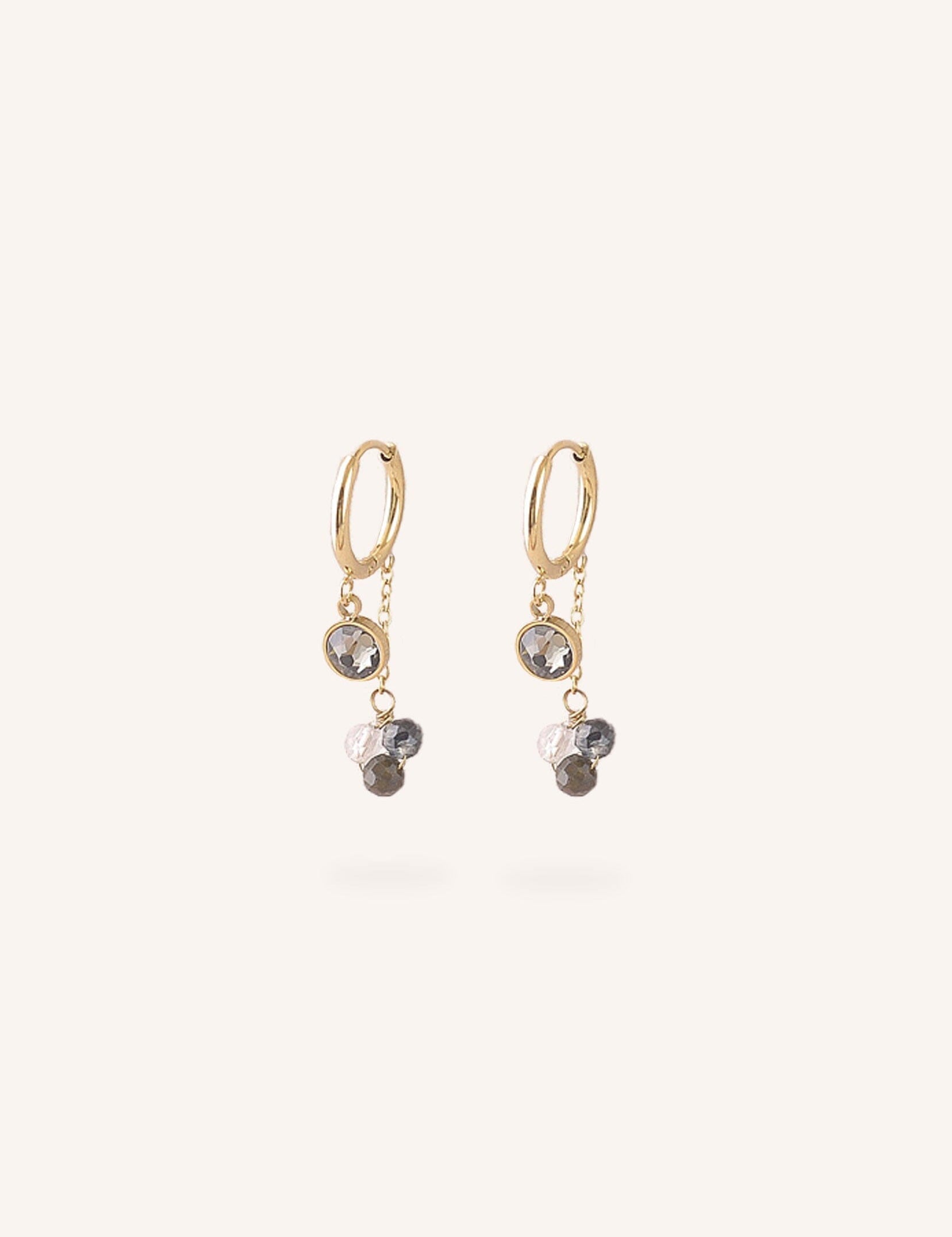 Boucles Bohm Paris - Soly Boucles d'oreilles Bohm Paris Labradorite 