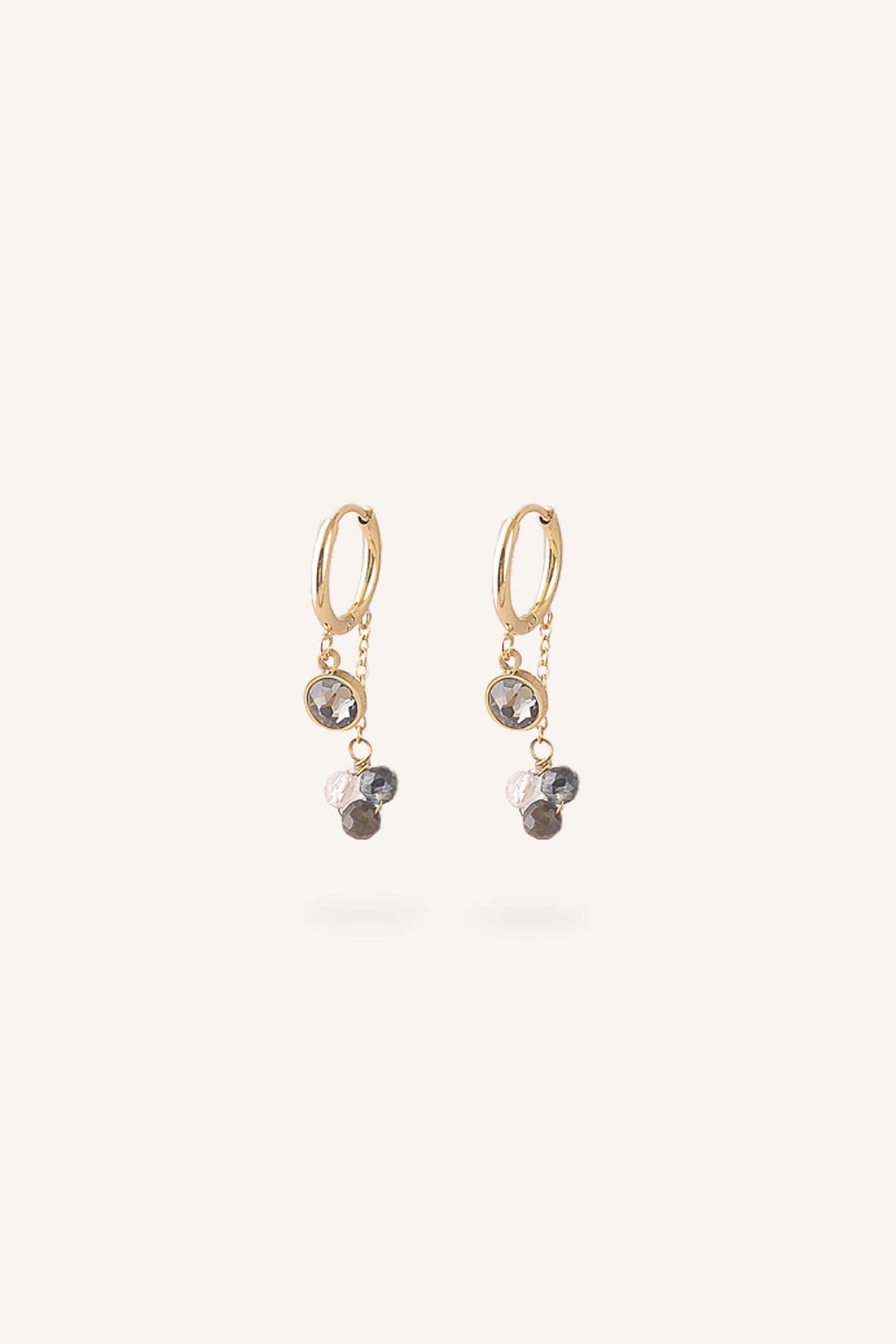 Boucles Bohm Paris - Soly Boucles d'oreilles Bohm Paris Labradorite 