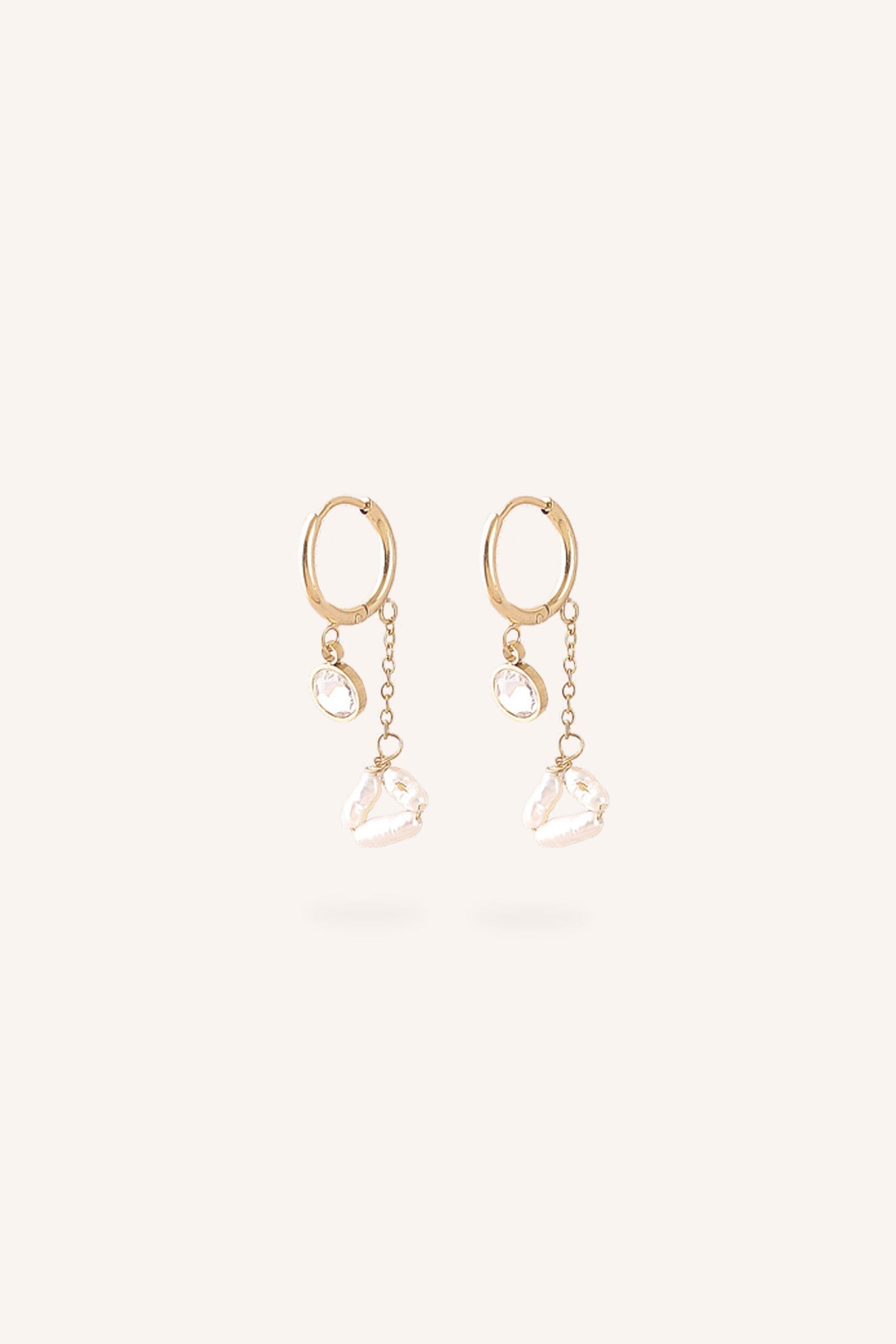 Boucles Bohm Paris - Soly Boucles d'oreilles Bohm Paris Perle d'eau douce 