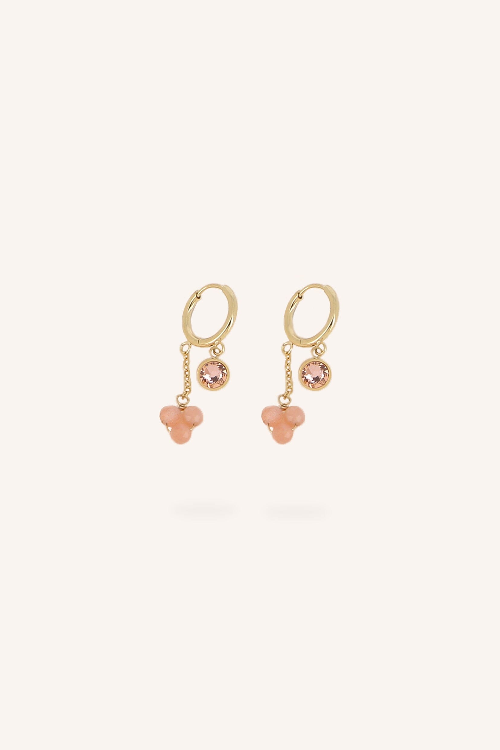 Boucles Bohm Paris - Soly Boucles d'oreilles Bohm Paris Pierre de soleil 