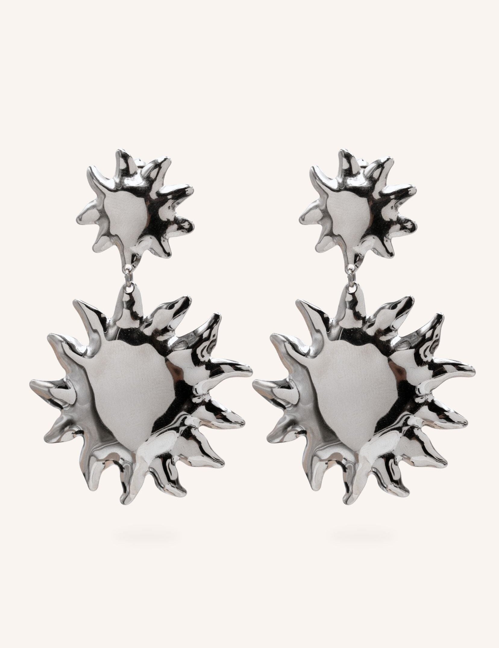 Boucles Bohm Paris - Sun Boucles d'oreilles pendantes Bohm Paris Argenté 