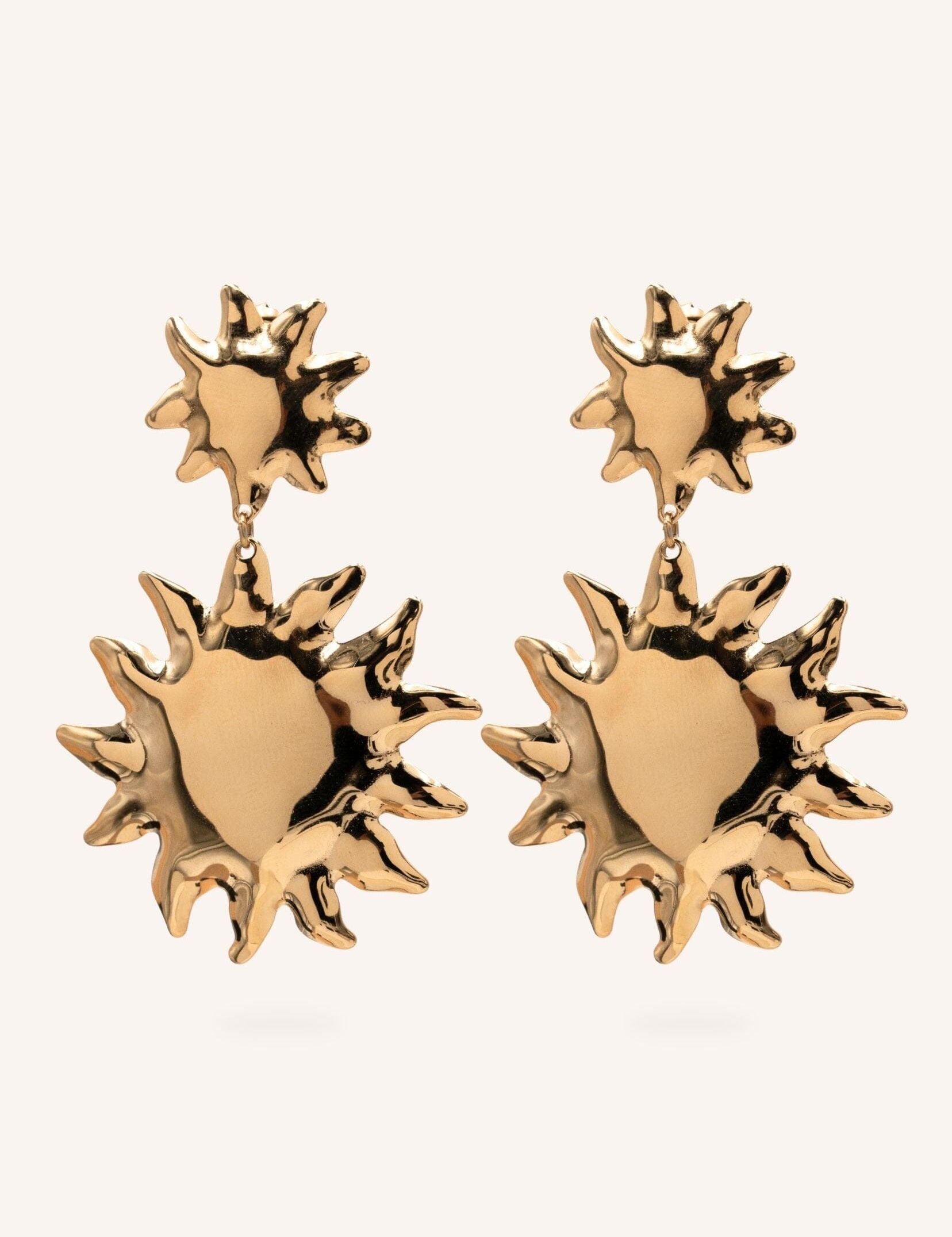Boucles Bohm Paris - Sun Boucles d'oreilles pendantes Bohm Paris Doré 