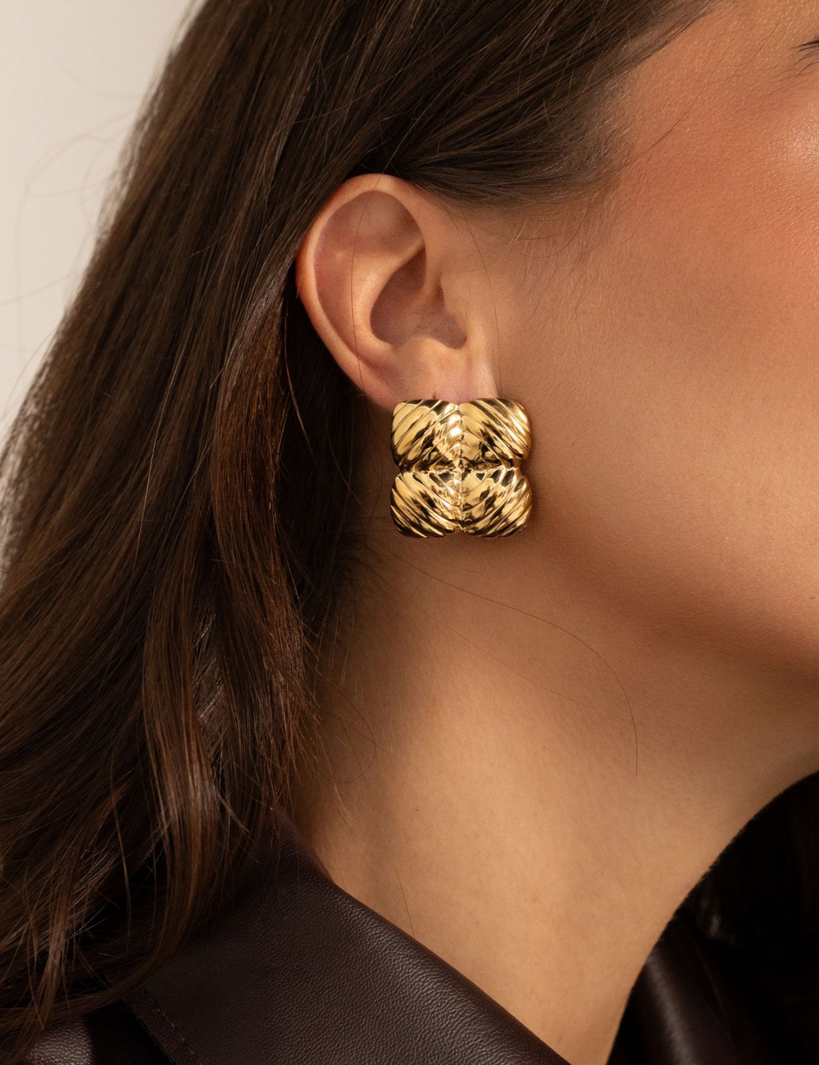 Boucles Bohm Paris - Sylve Boucles d'oreilles à puces Bohm Paris 