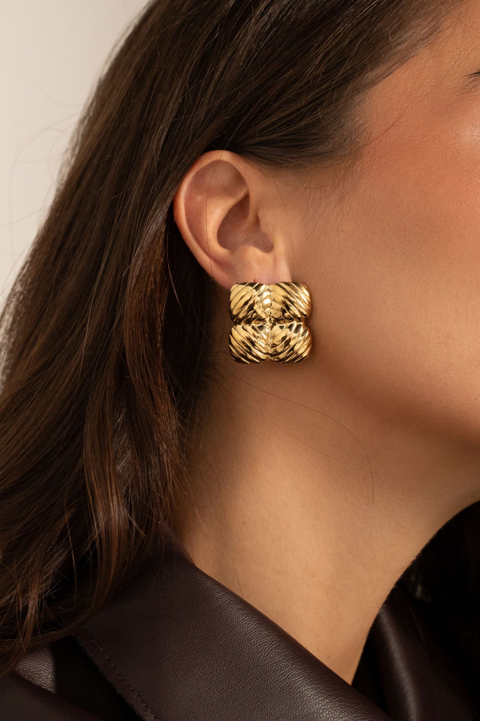 Boucles Bohm Paris - Sylve Boucles d'oreilles à puces Bohm Paris 