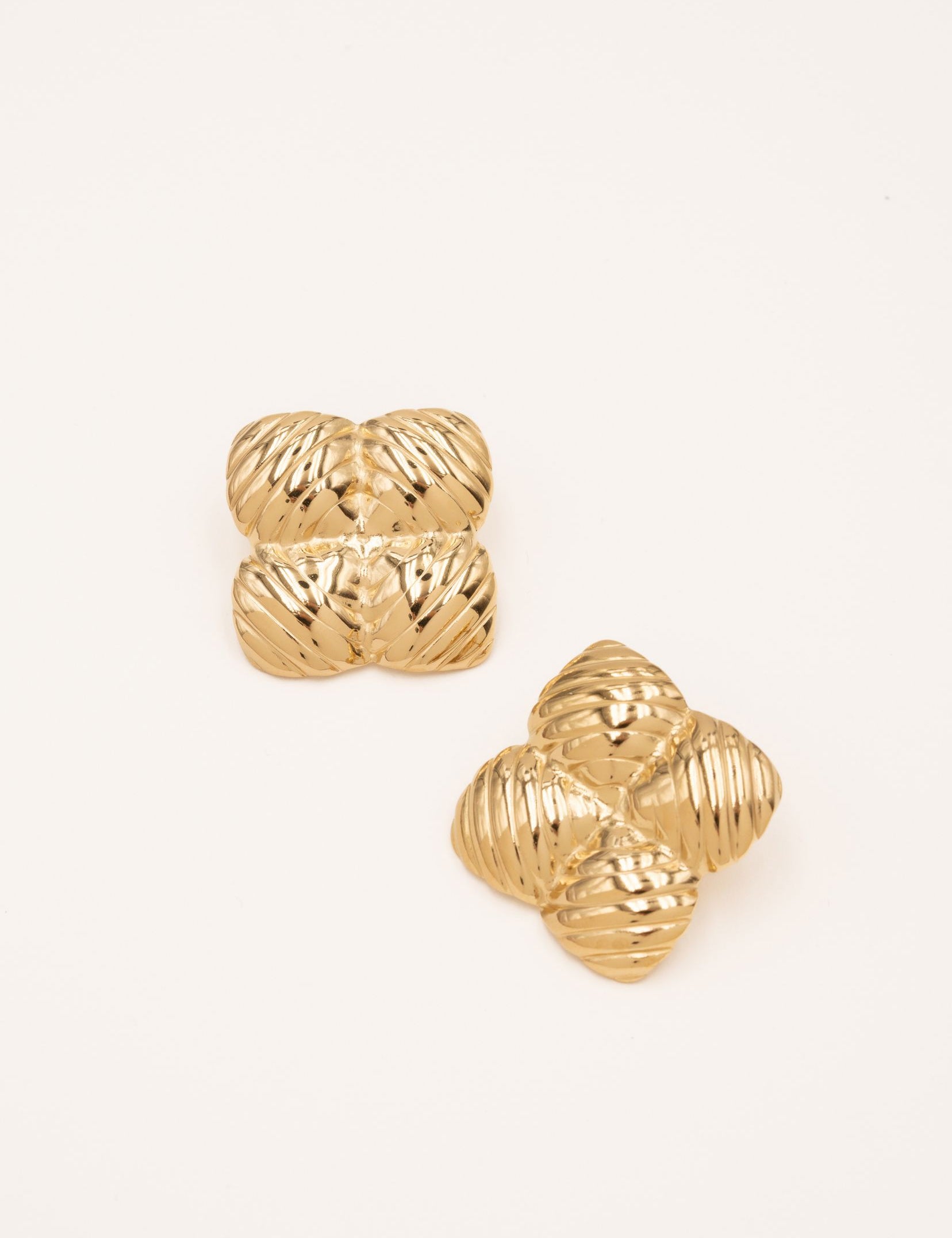 Boucles Bohm Paris - Sylve Boucles d'oreilles à puces Bohm Paris Doré 