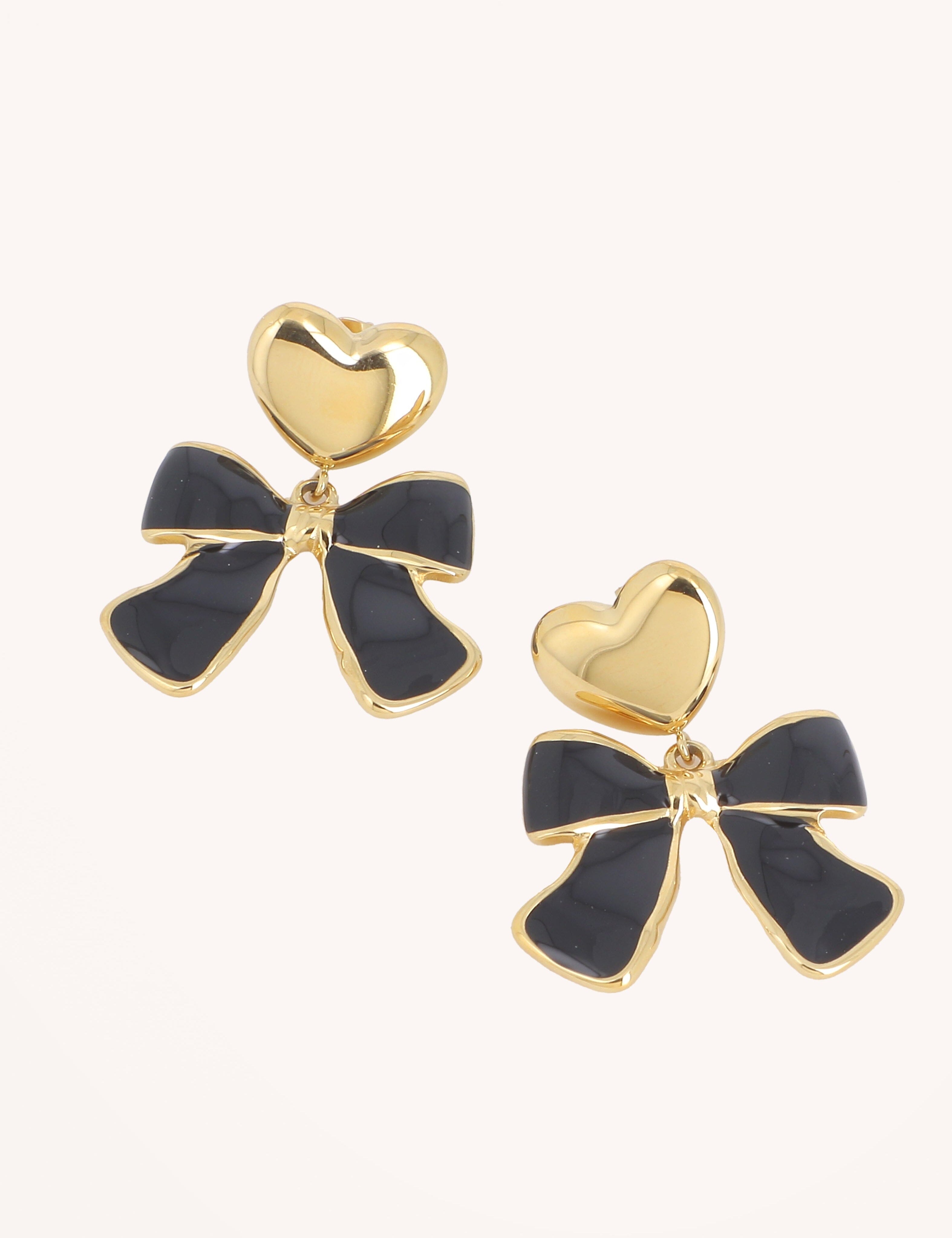 Boucles Bohm Paris - Thalia Boucles D'oreilles Bohm Paris Noir émail 