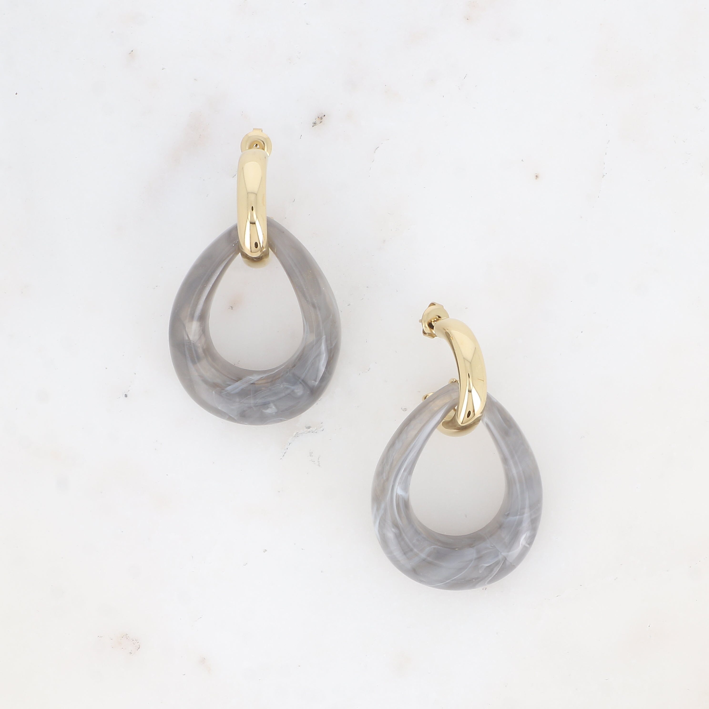 Boucles Bohm Paris - Tia Bohm Paris Gris Acétate 