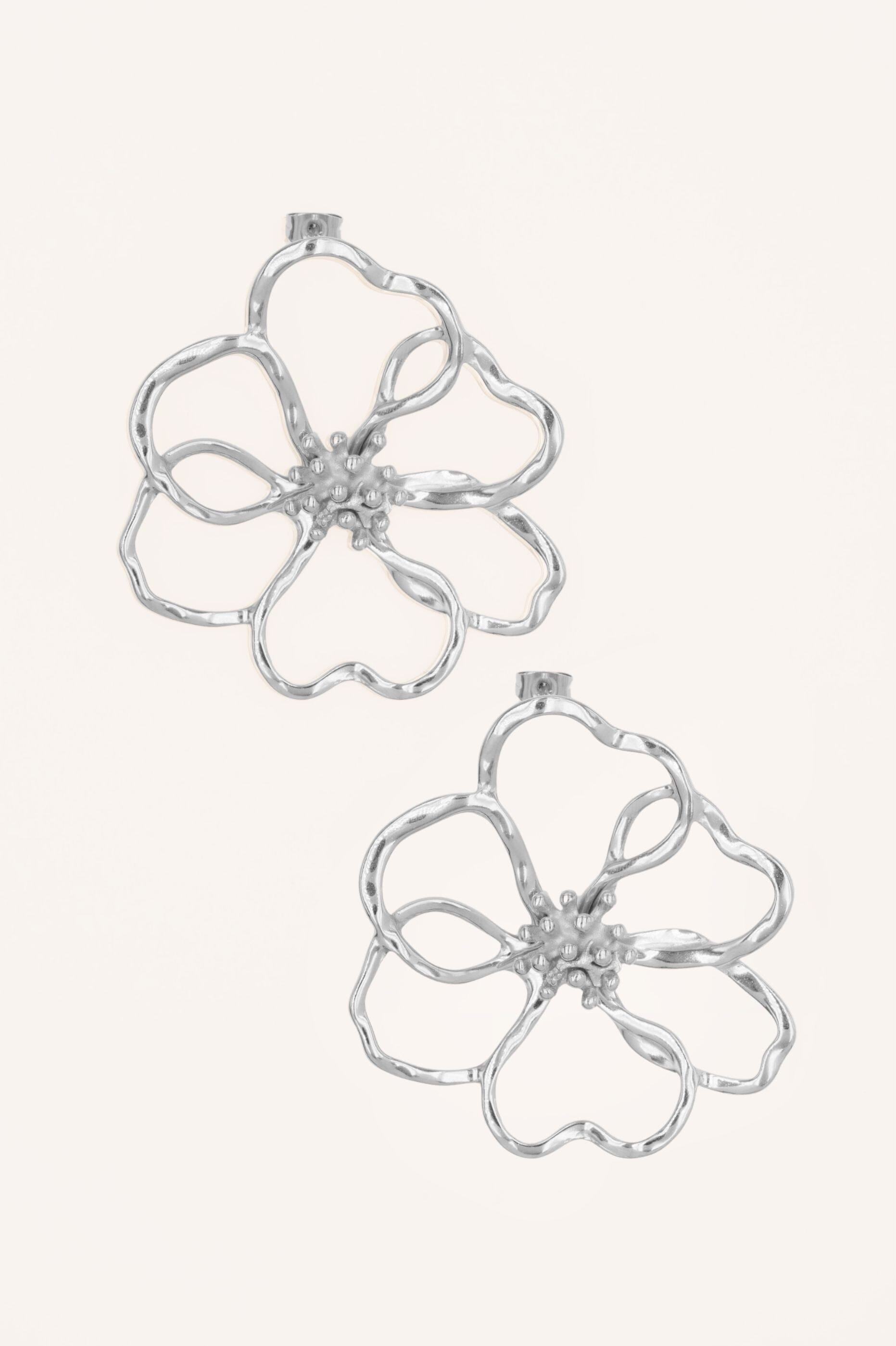 Boucles Bohm Paris - Vaelys Boucles d'oreilles à puces Bohm Paris Argenté 