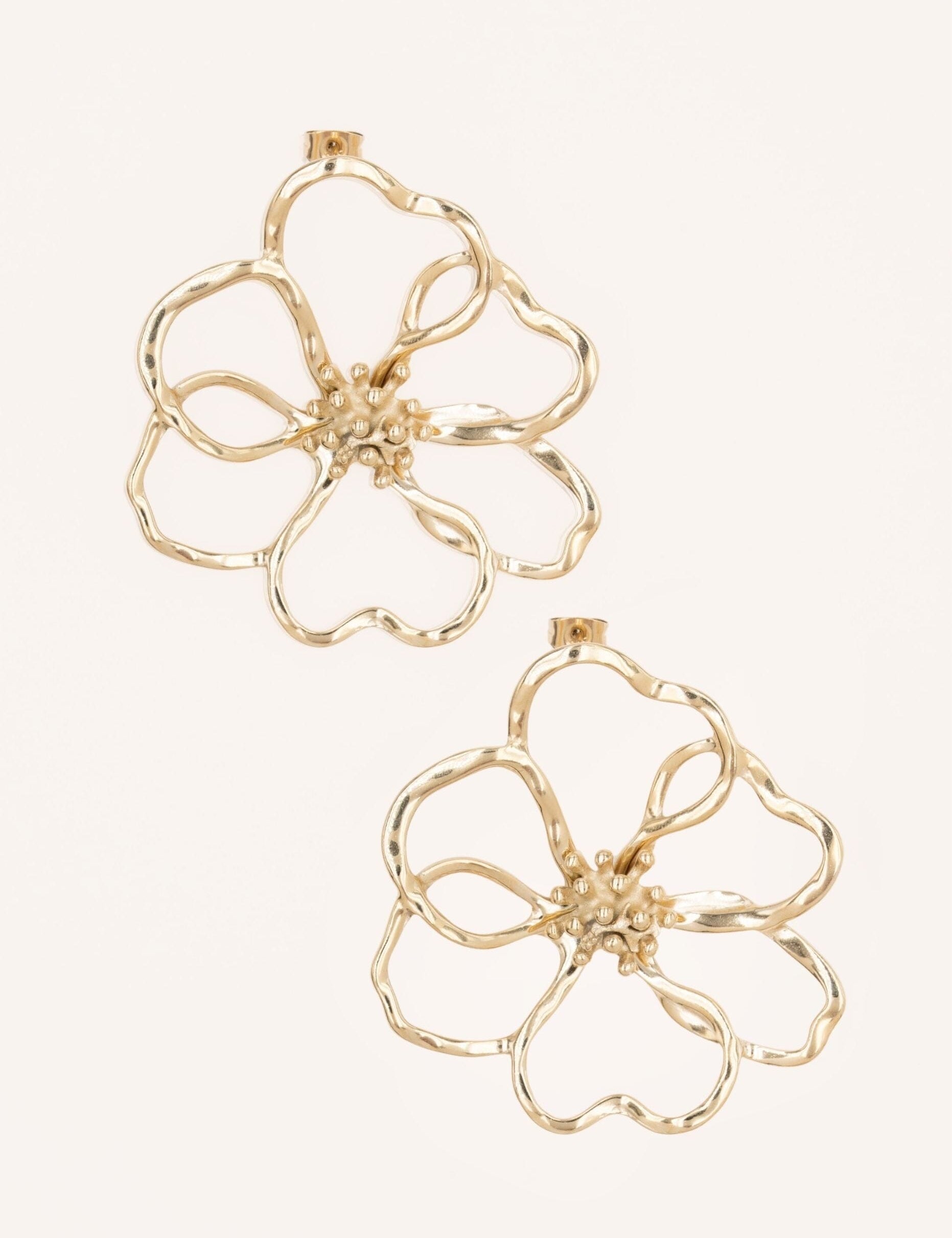 Boucles Bohm Paris - Vaelys Boucles d'oreilles à puces Bohm Paris Doré 