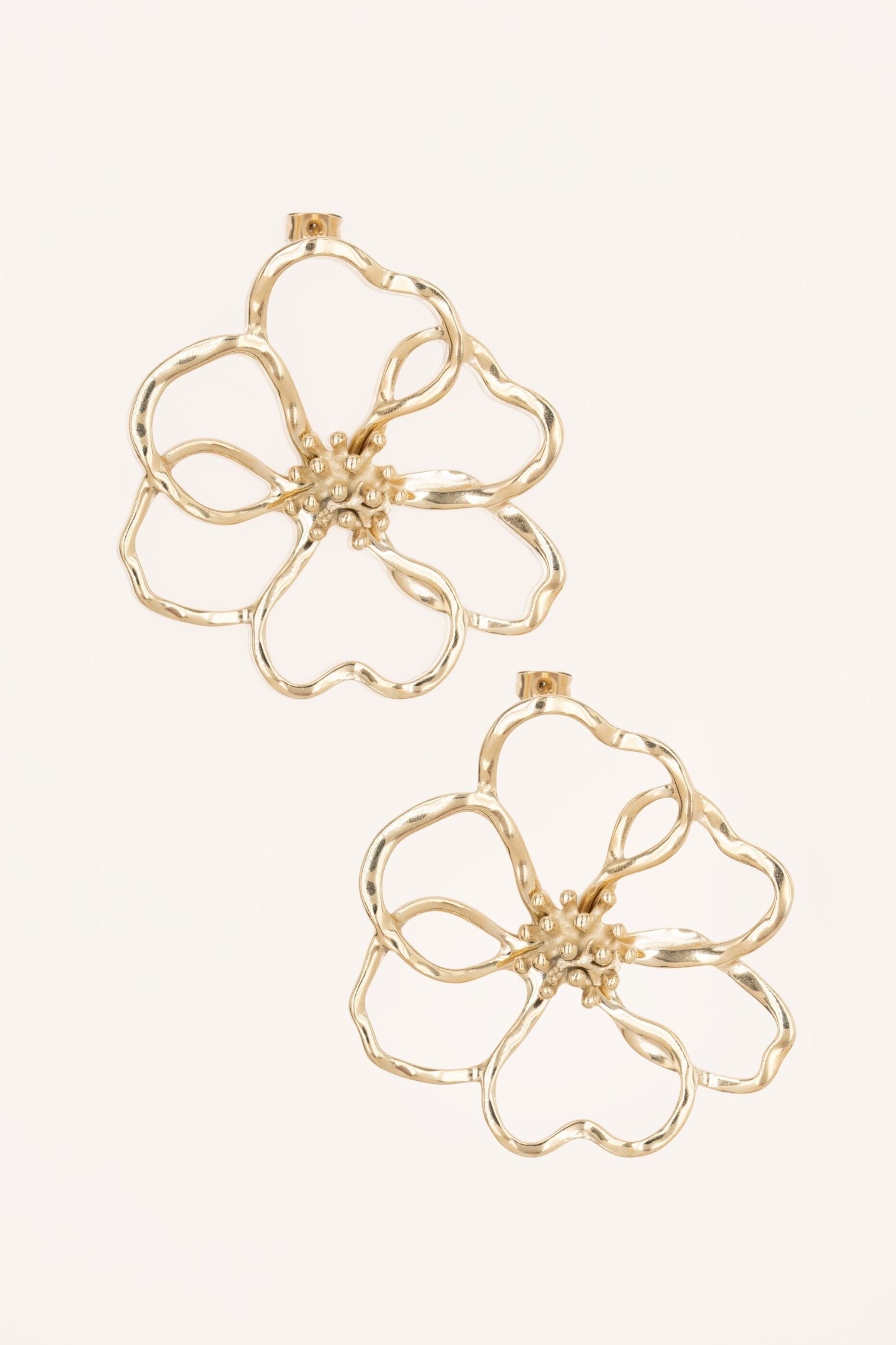 Boucles Bohm Paris - Vaelys Boucles d'oreilles à puces Bohm Paris Doré 