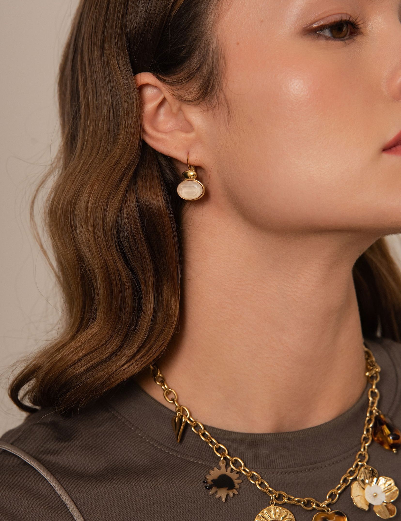 Boucles Bohm Paris - Vivine Boucles D'oreilles pendantes Bohm Paris 