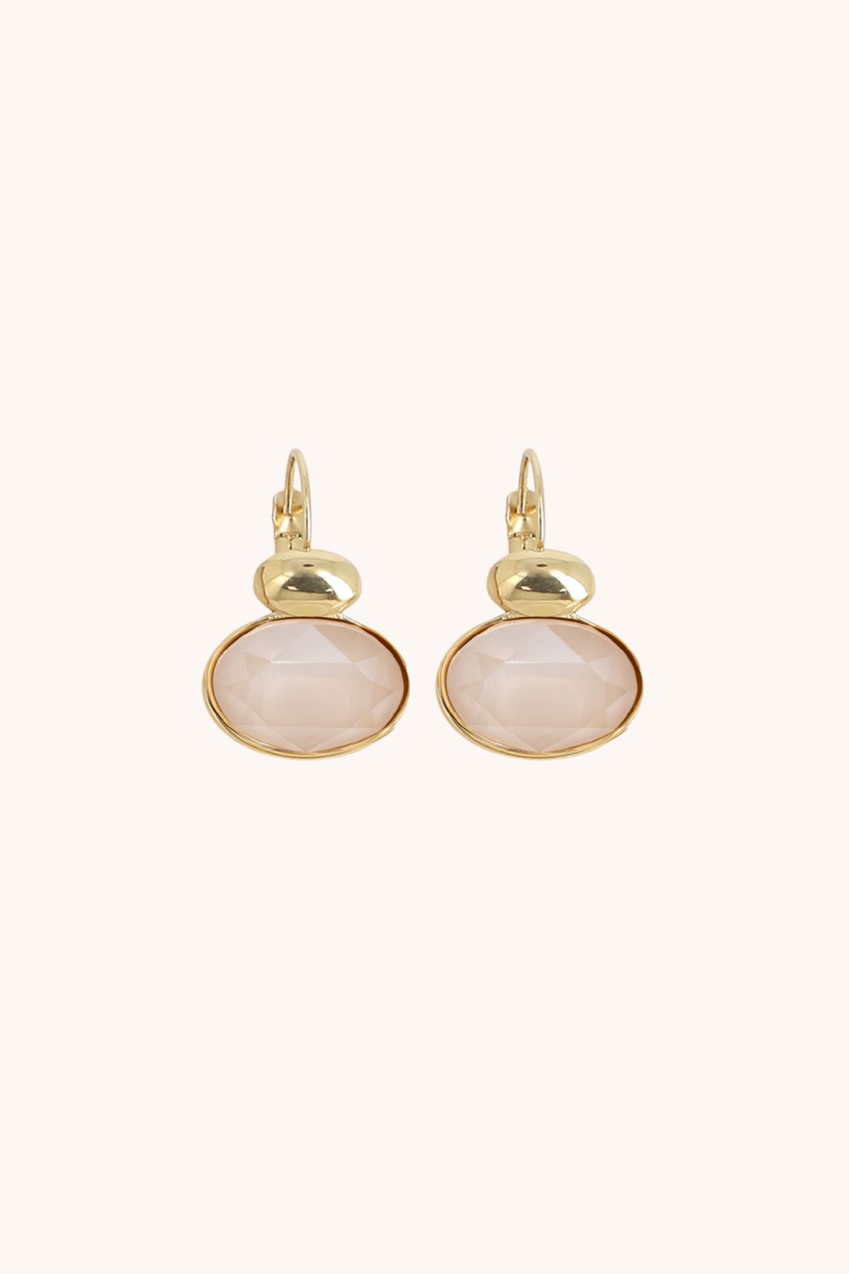 Boucles Bohm Paris - Vivine Boucles D'oreilles pendantes Bohm Paris Beige rosé 