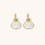 Boucles Bohm Paris - Vivine Boucles D'oreilles pendantes Bohm Paris Blanc irisé 