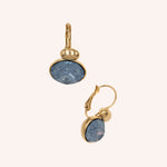 Boucles Bohm Paris - Vivine Boucles D'oreilles pendantes Bohm Paris Bleu jean 