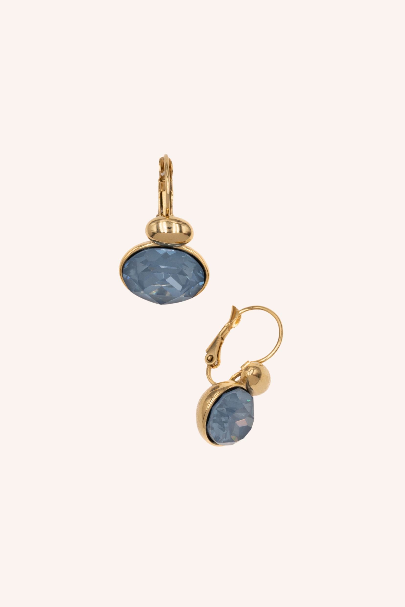 Boucles Bohm Paris - Vivine Boucles D'oreilles pendantes Bohm Paris Bleu jean 