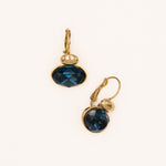 Boucles Bohm Paris - Vivine Boucles D'oreilles pendantes Bohm Paris Bleu jean irisé 