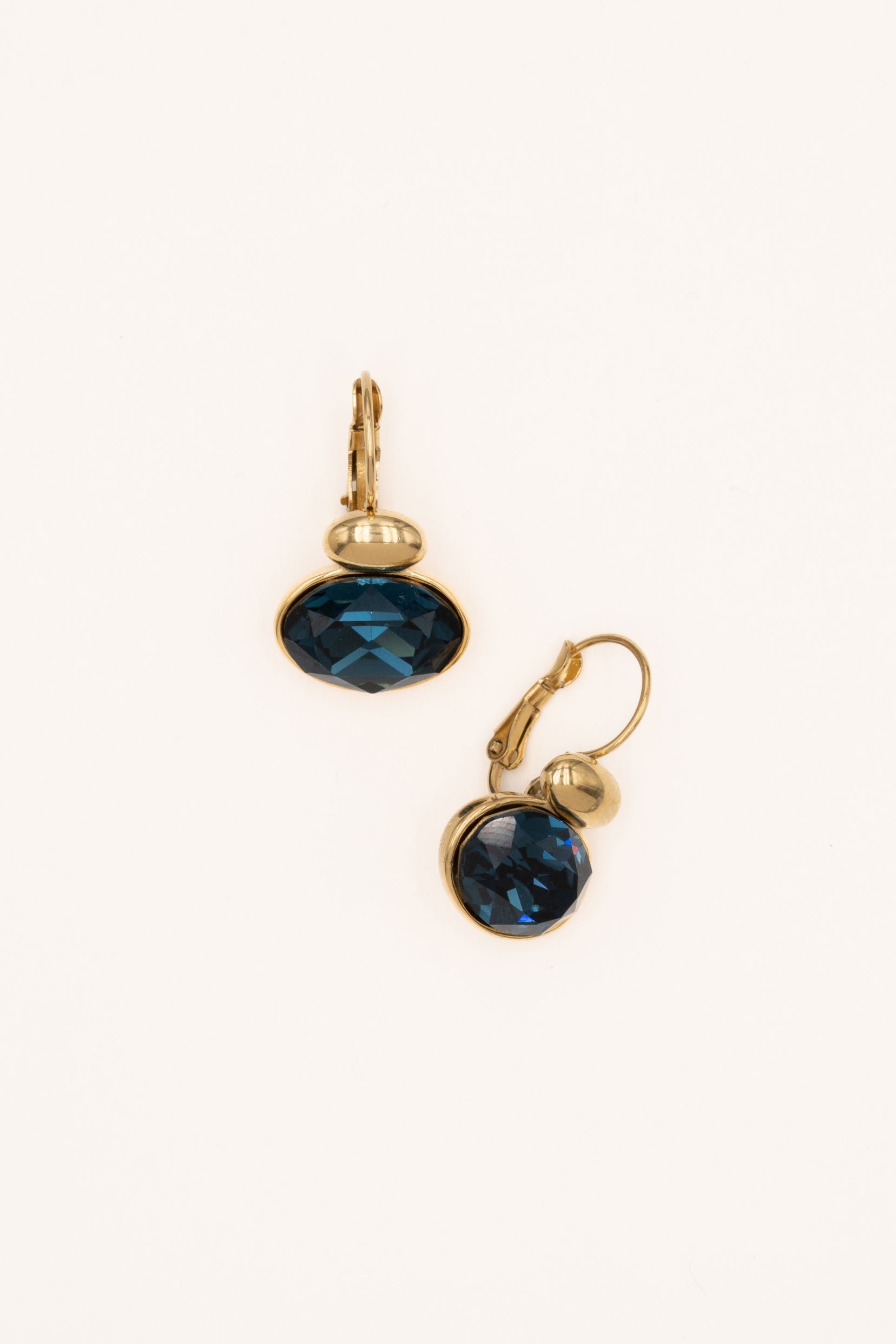 Boucles Bohm Paris - Vivine Boucles D'oreilles pendantes Bohm Paris Bleu jean irisé 