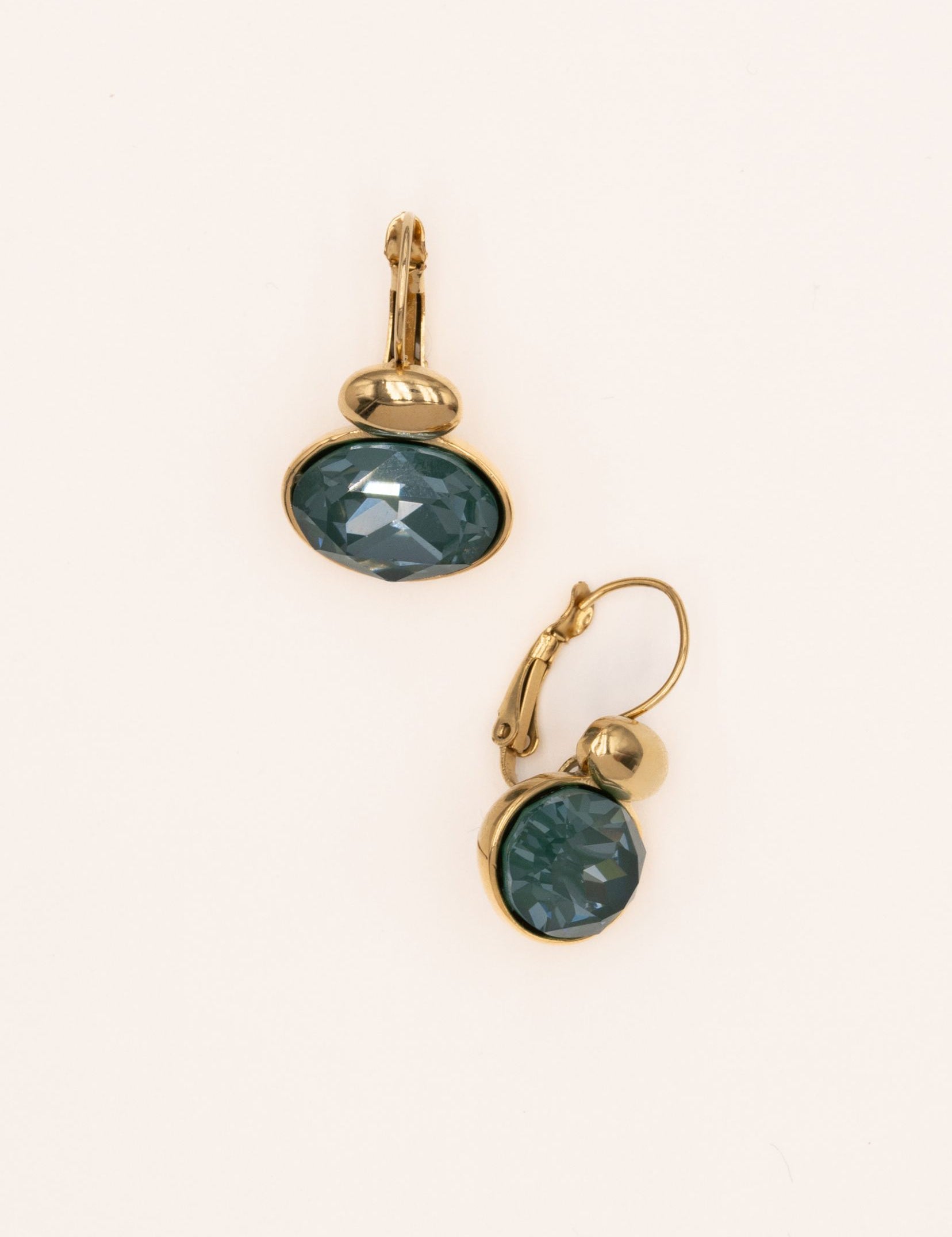 Boucles Bohm Paris - Vivine Boucles D'oreilles pendantes Bohm Paris Vert sapin 