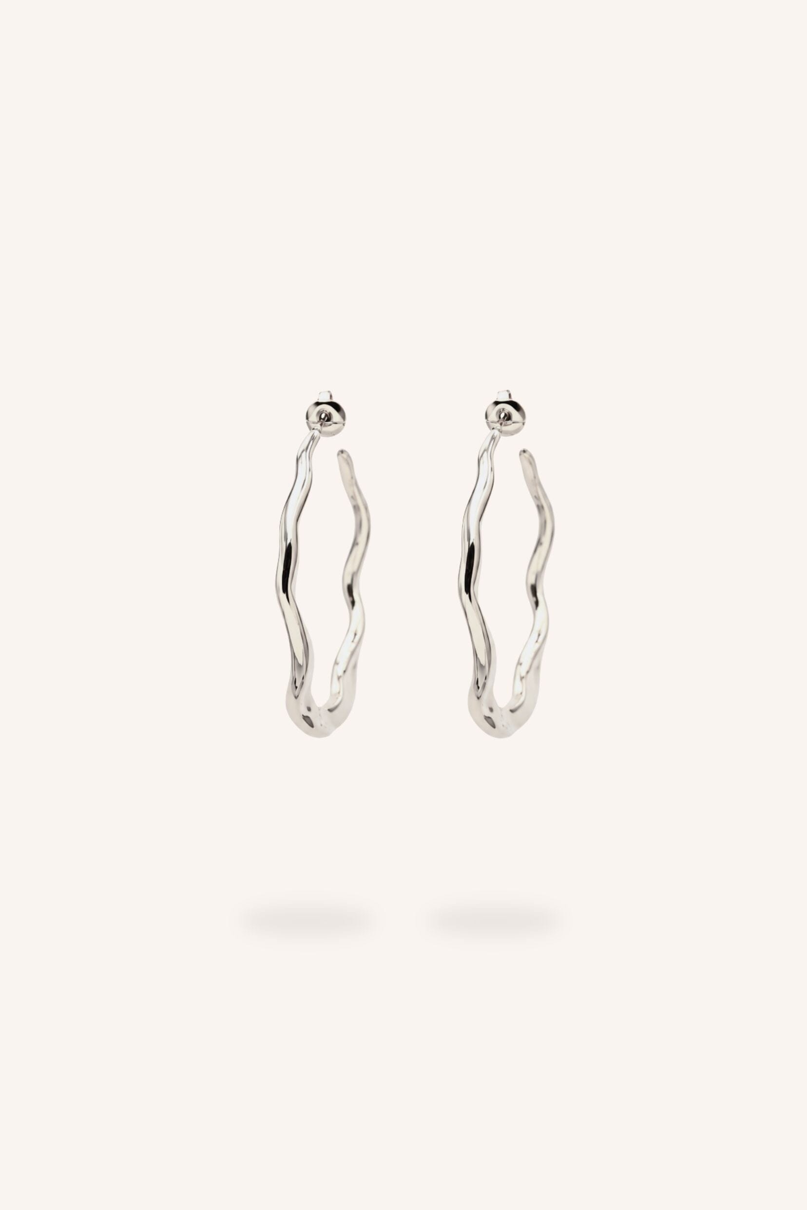 Boucles Bohm Paris - Voléa Boucles d'oreilles type Créoles Bohm Paris Argenté 