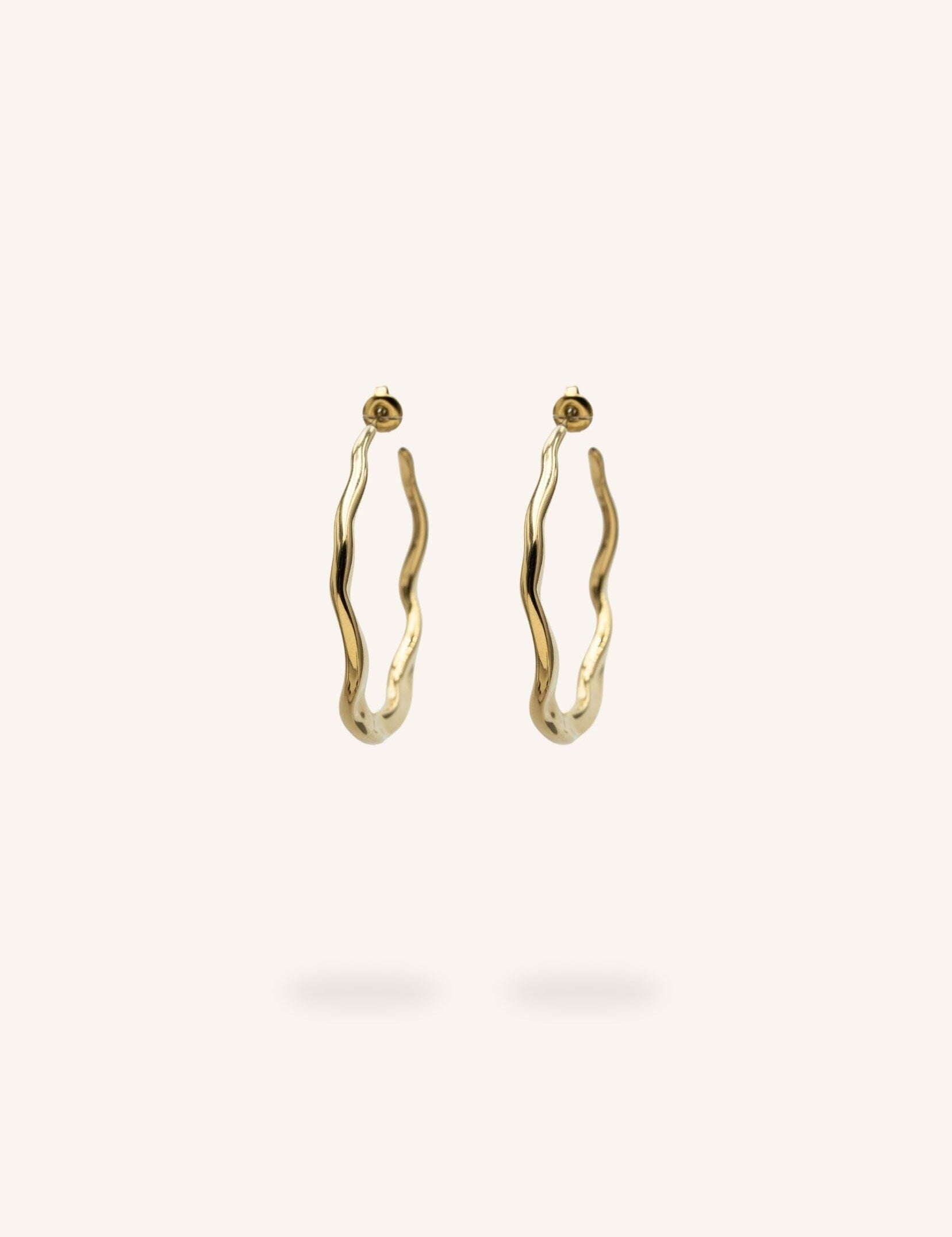 Boucles Bohm Paris - Voléa Boucles d'oreilles type Créoles Bohm Paris Doré 