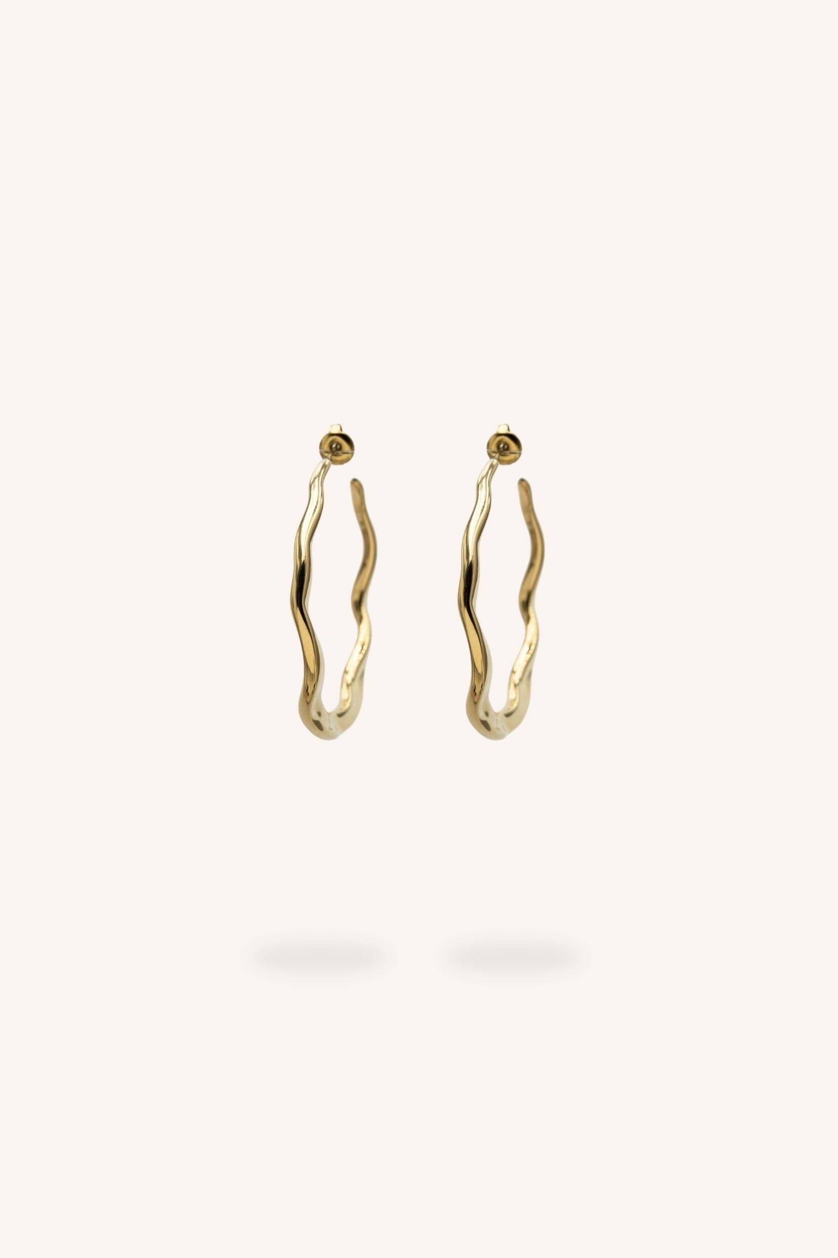 Boucles Bohm Paris - Voléa Boucles d'oreilles type Créoles Bohm Paris Doré 