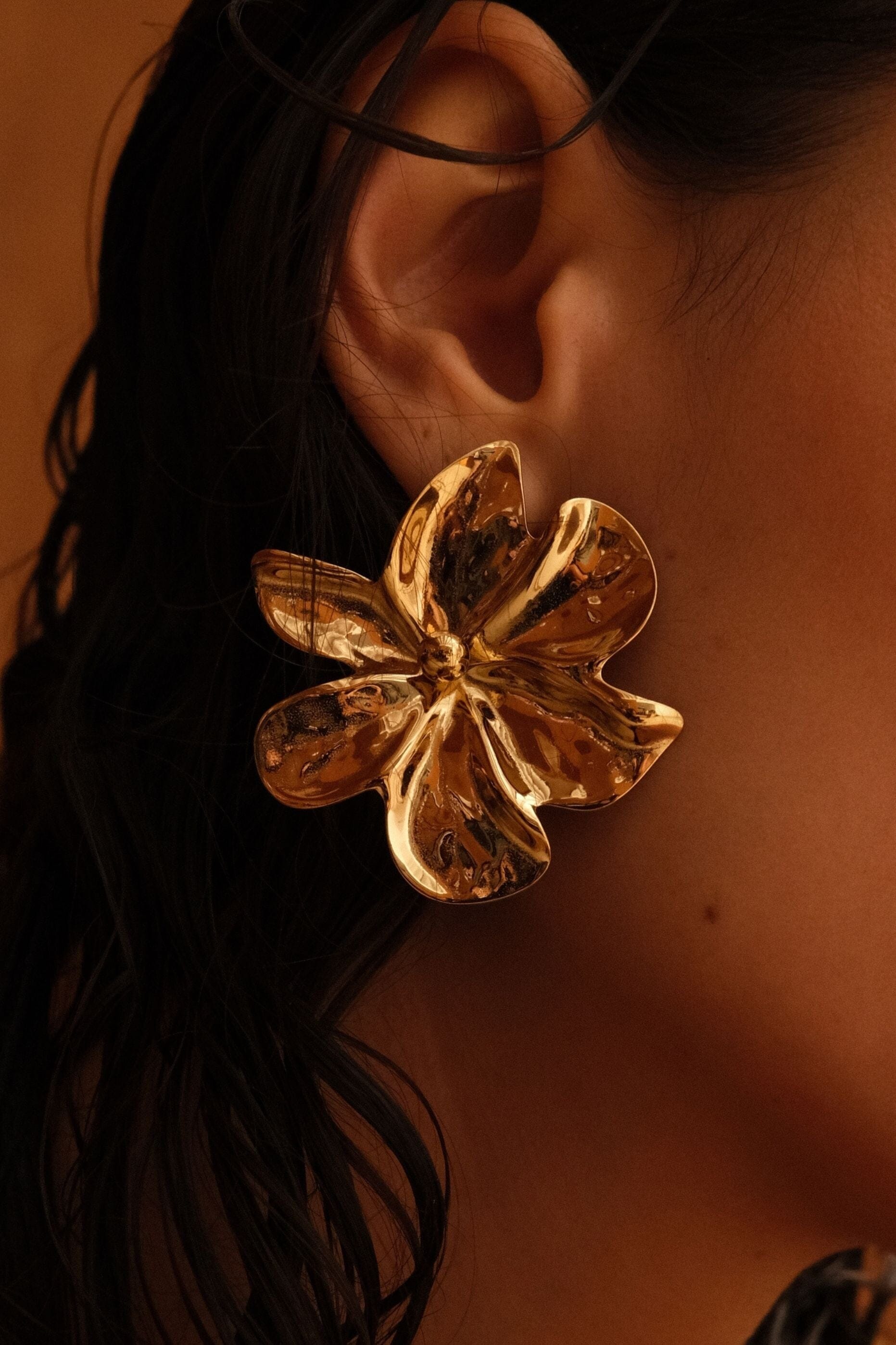 Boucles Bohm Paris - Ylène Boucles d'oreilles à puces Bohm Paris 