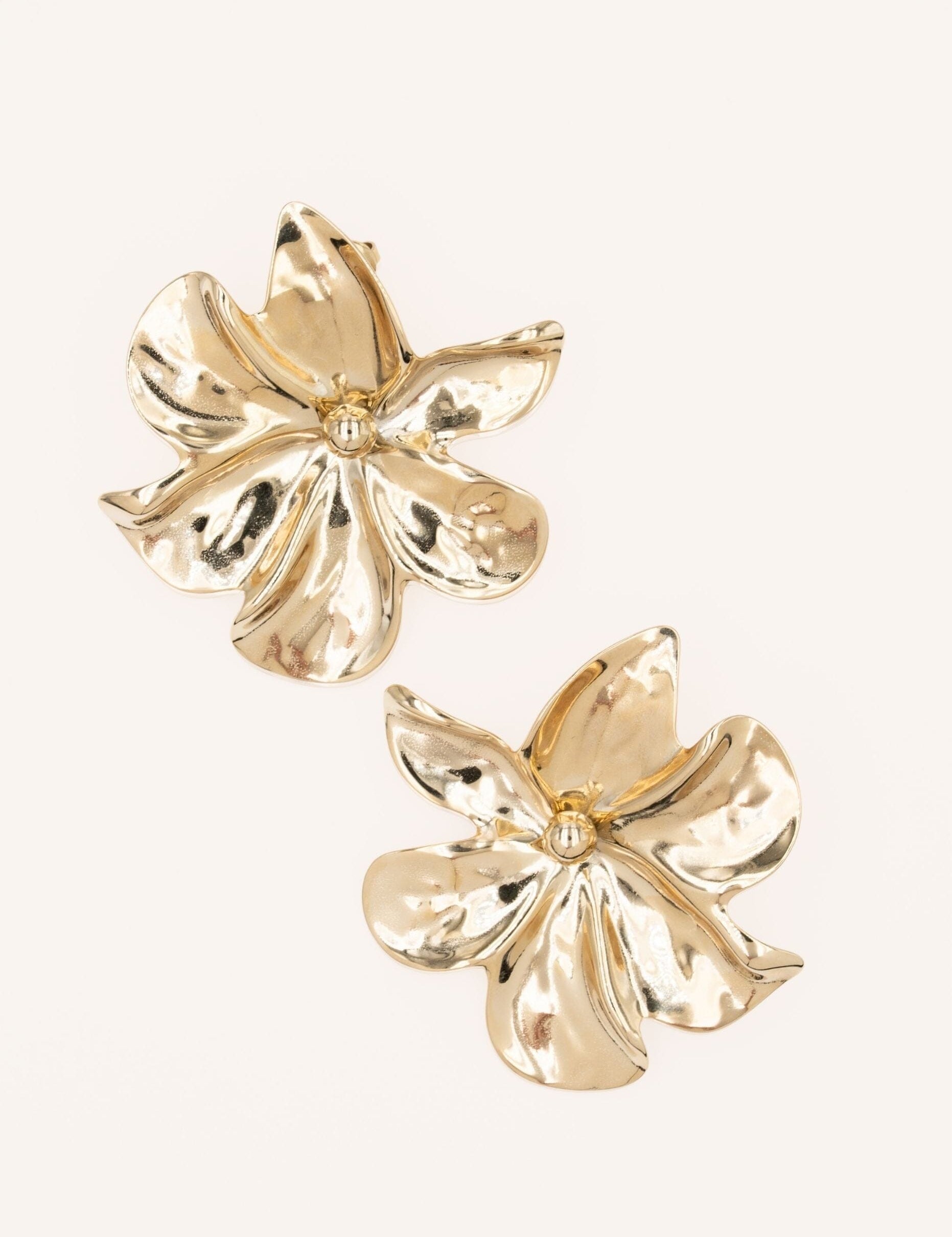 Boucles Bohm Paris - Ylène Boucles d'oreilles à puces Bohm Paris Doré 