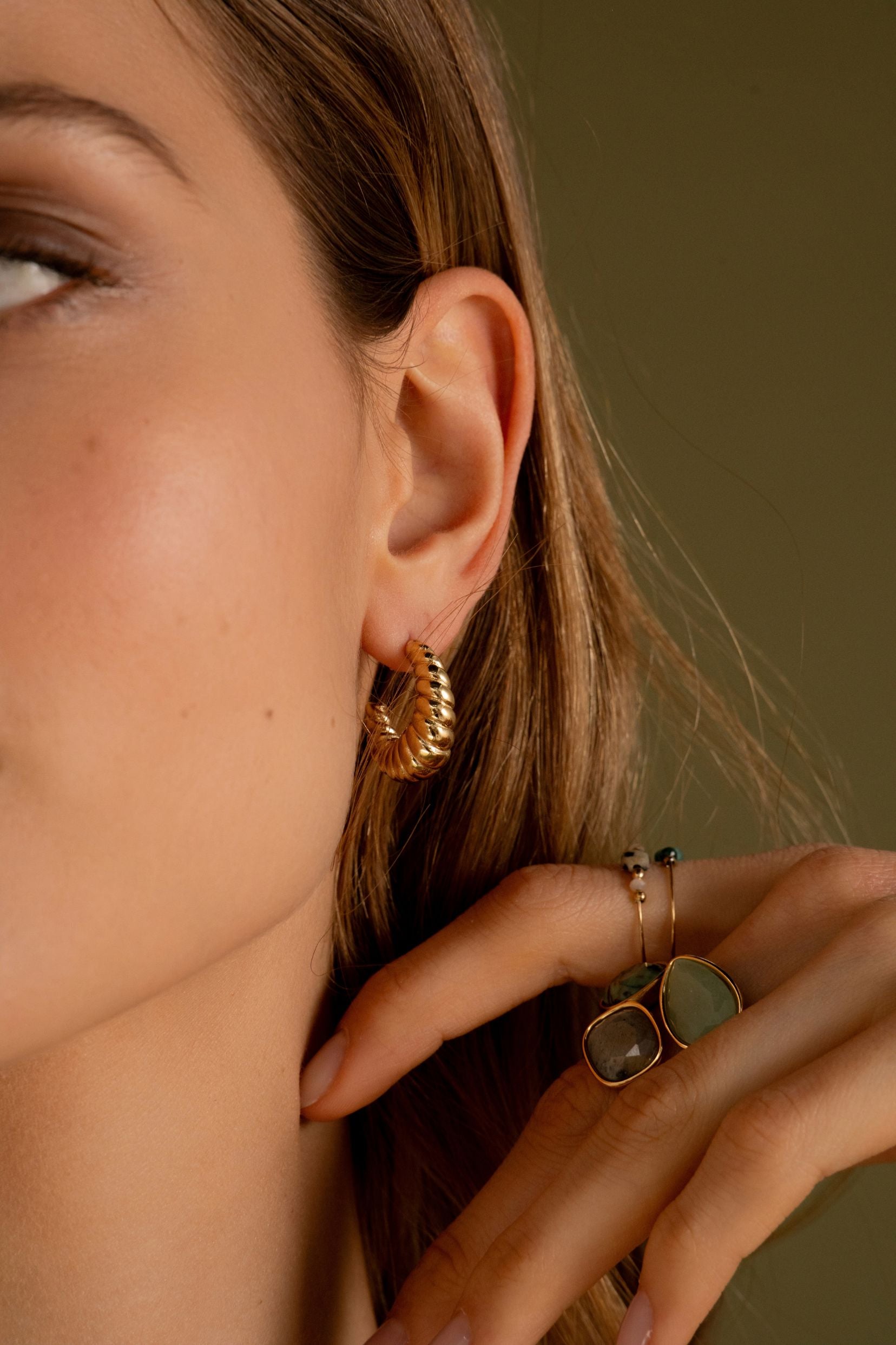Boucles Bohm Paris - Ysaline Boucles d'oreilles type créoles Bohm Paris 