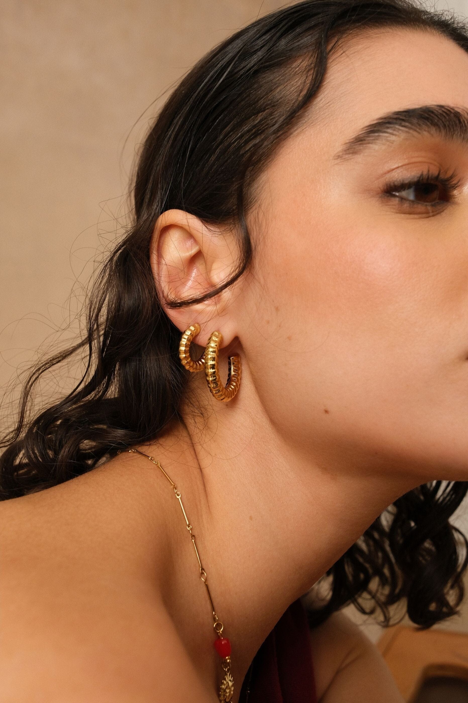 Boucles Bohm Paris - Yséane Boucles d'oreilles type Créoles Bohm Paris 